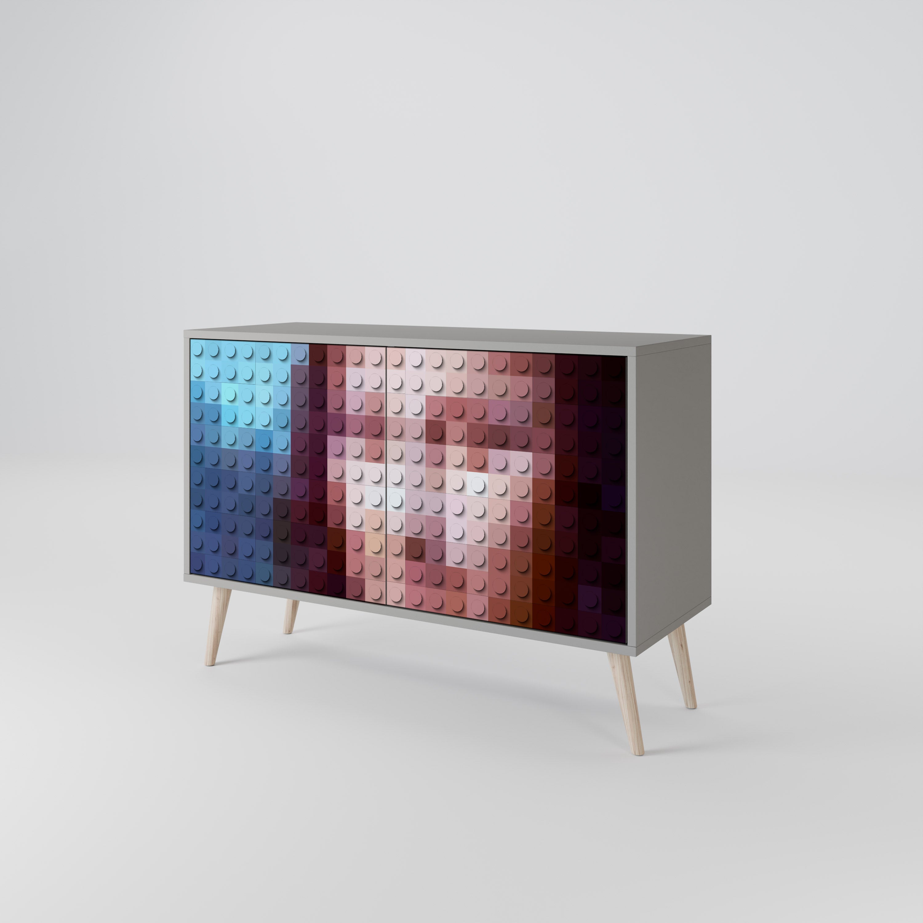 CONSTRUCTIVE ART 2-türiges Sideboard
