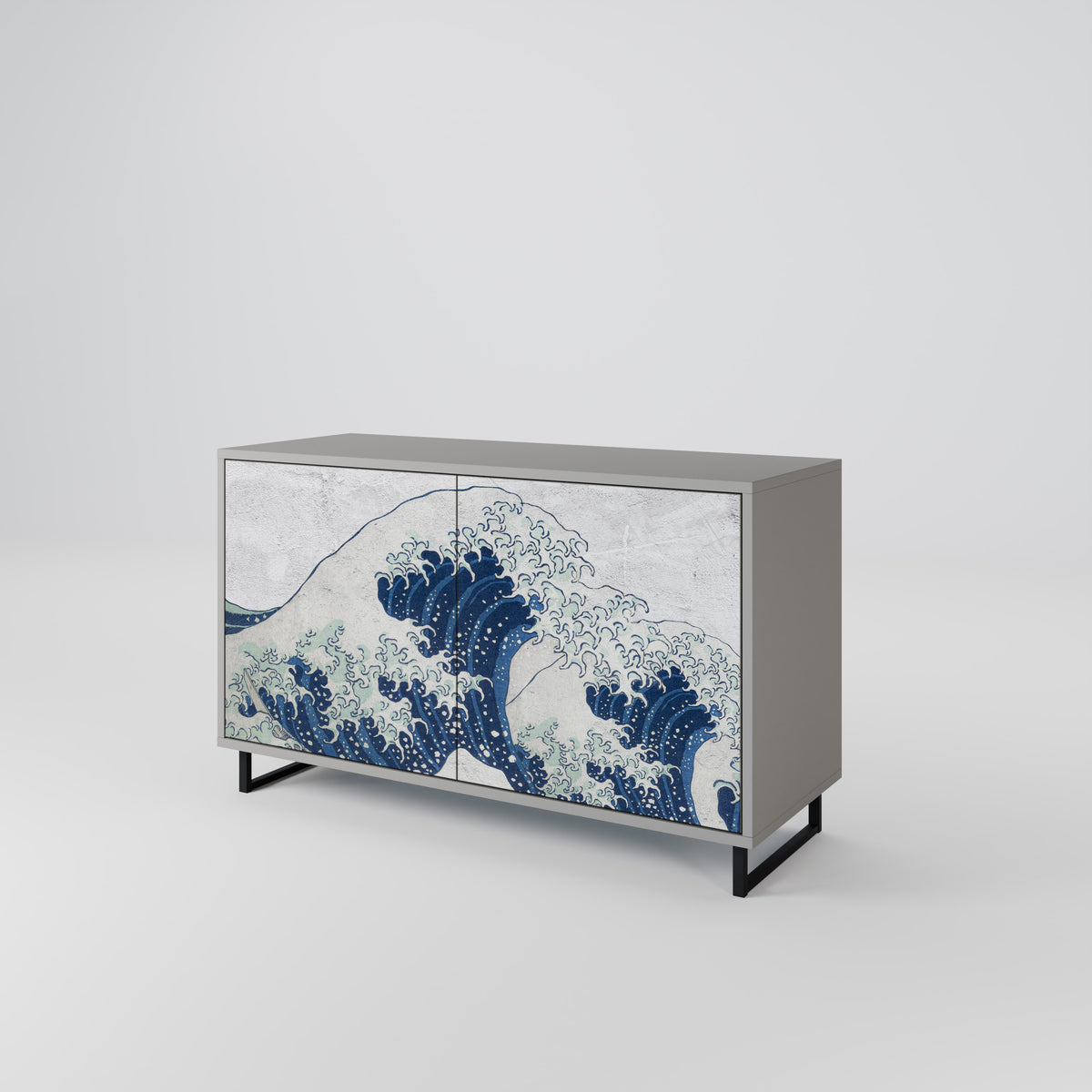 THE GREAT WAVE AT KANAGAWA Μπουφές 2-θυρών