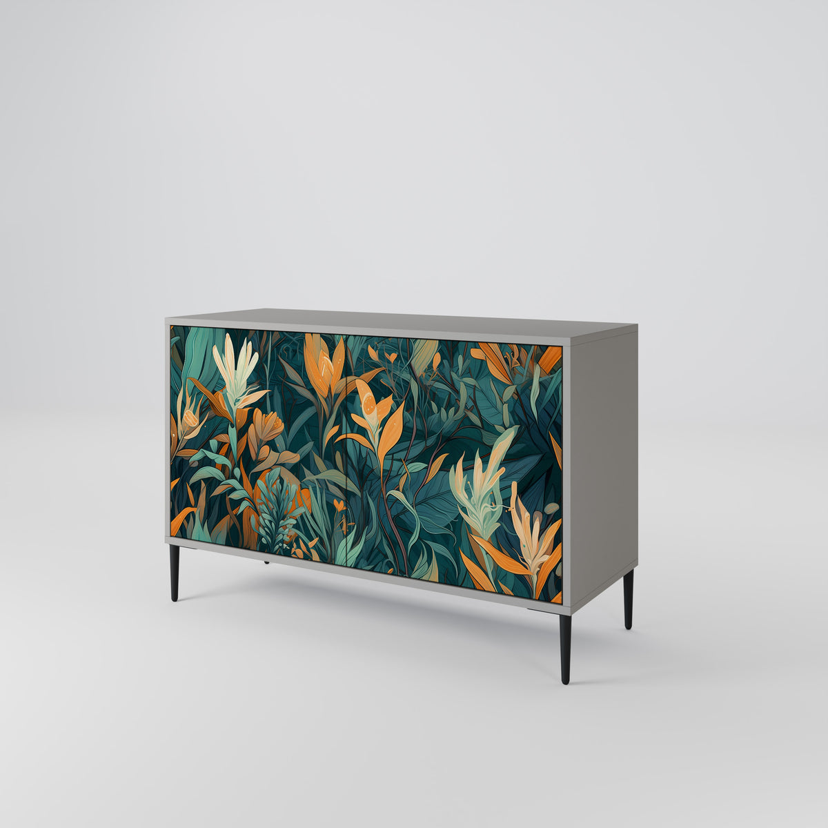 FLORAL SERENITY Μπουφές 2-θυρών