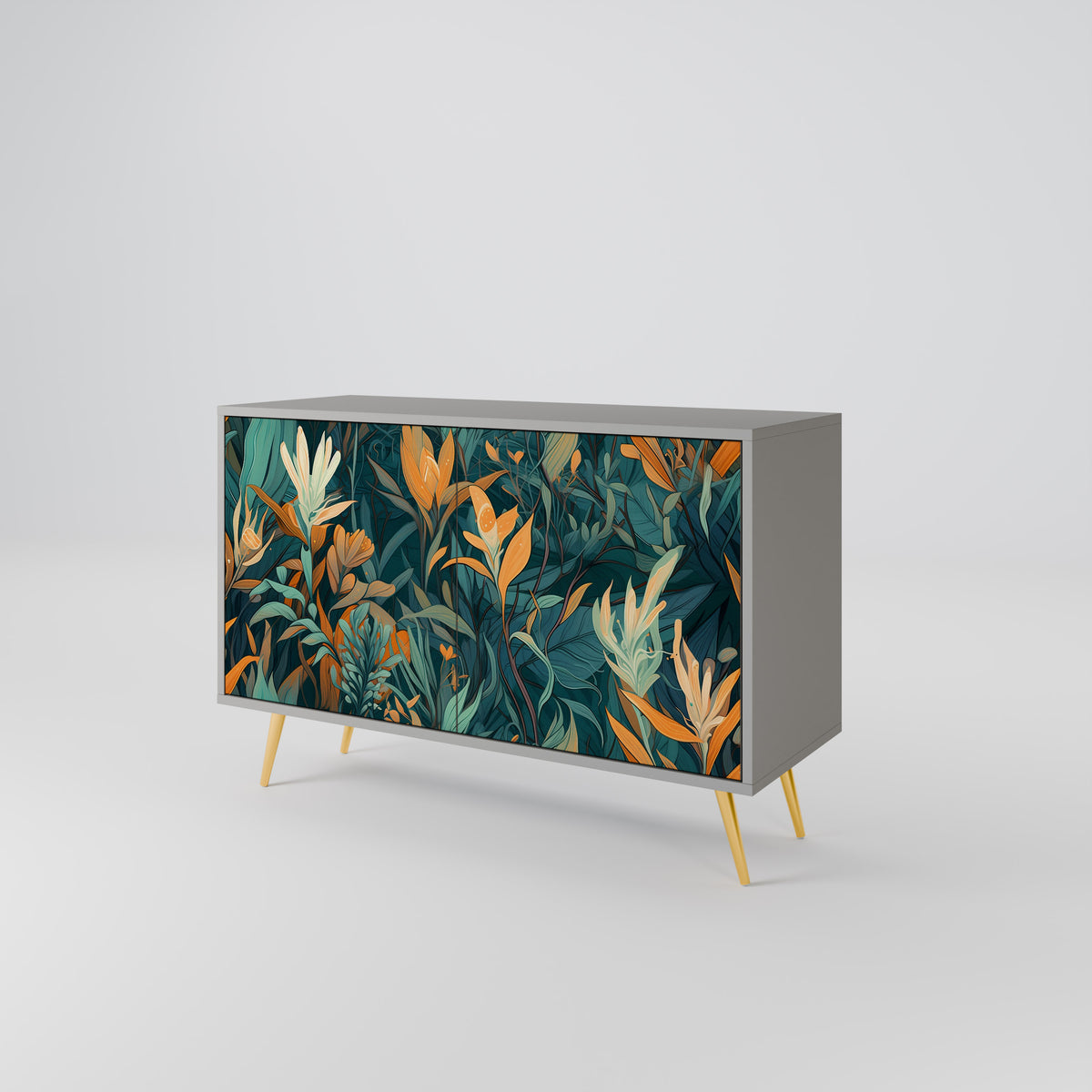 FLORAL SERENITY Μπουφές 2-θυρών