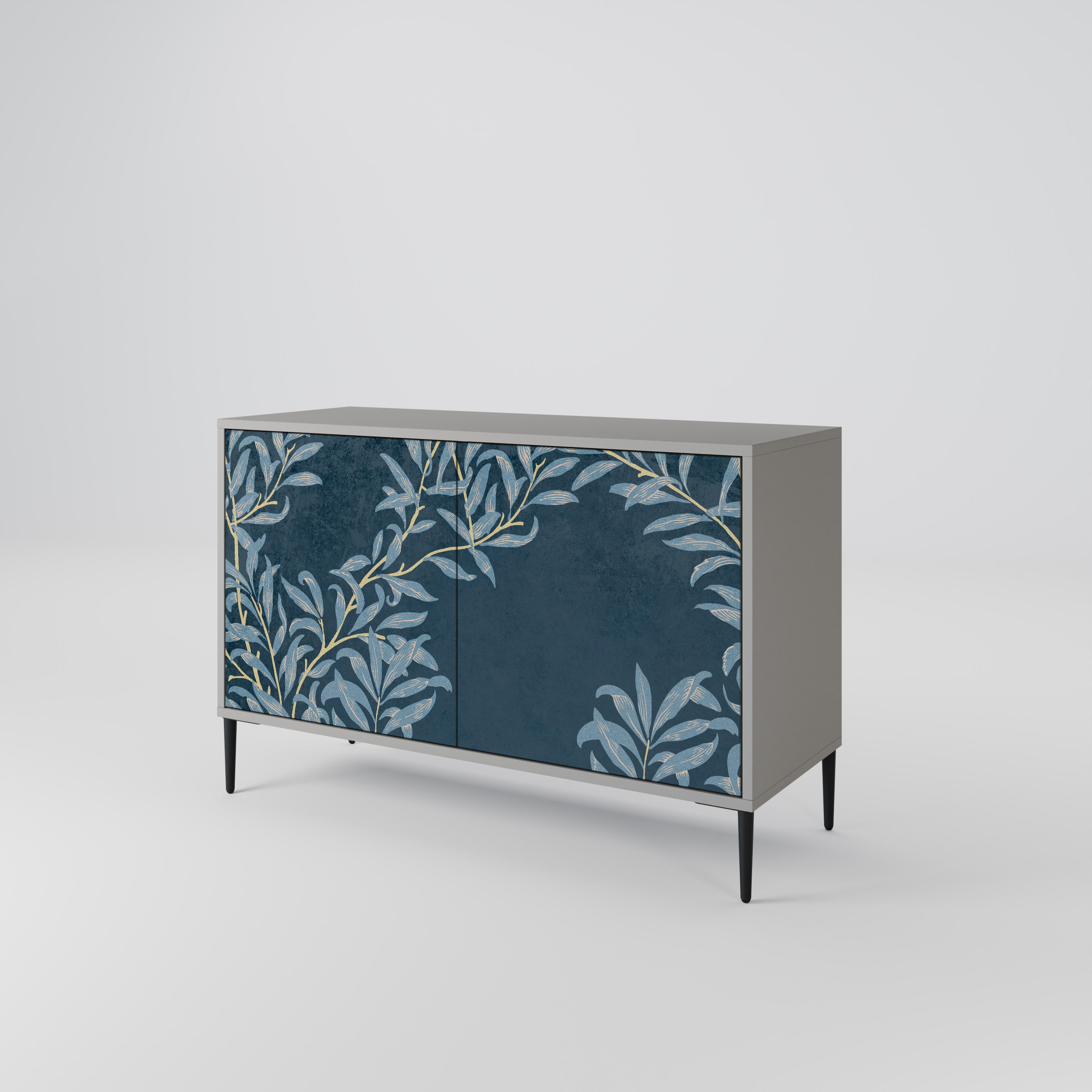 BLUE LEAVES 2-Door Sideboard