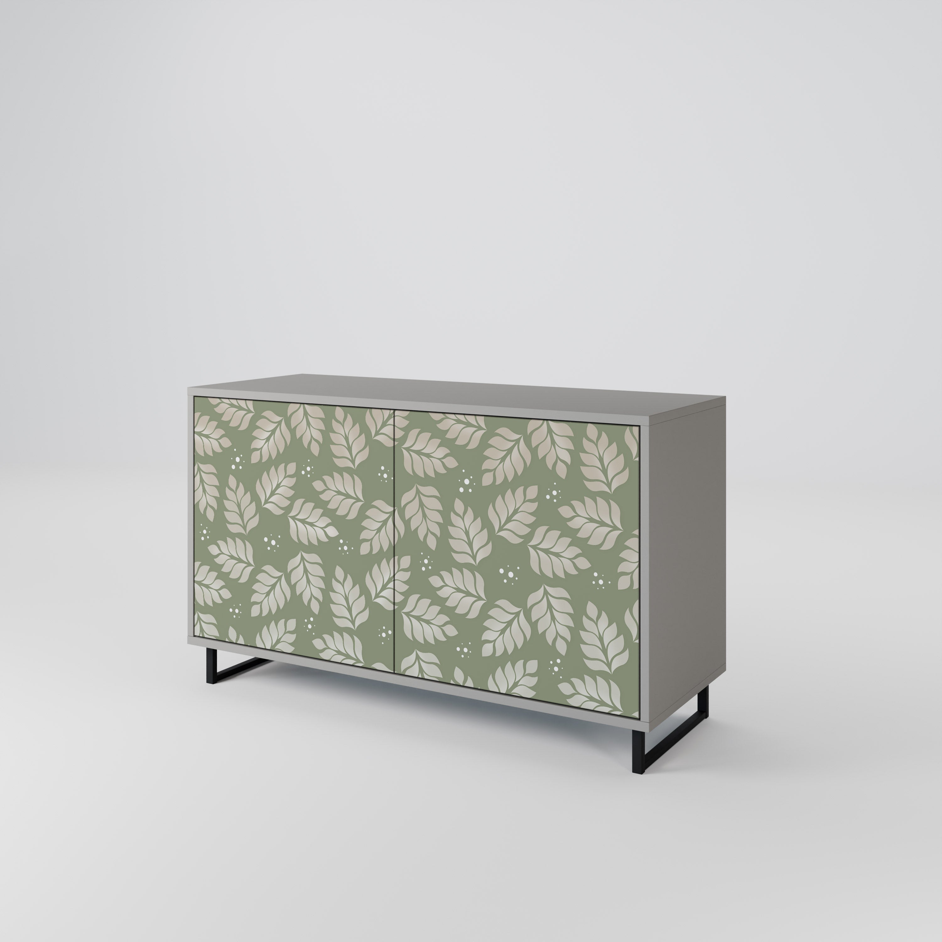 LEAVES ON GREEN 2-Door Sideboard