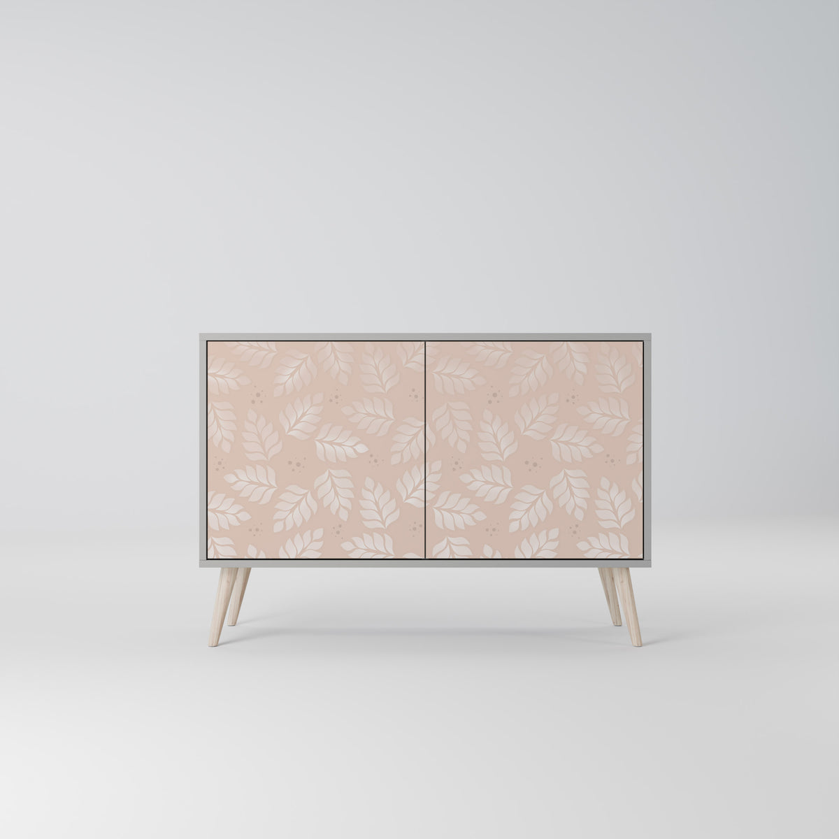LEAVES ON BEIGE 2-Door Sideboard