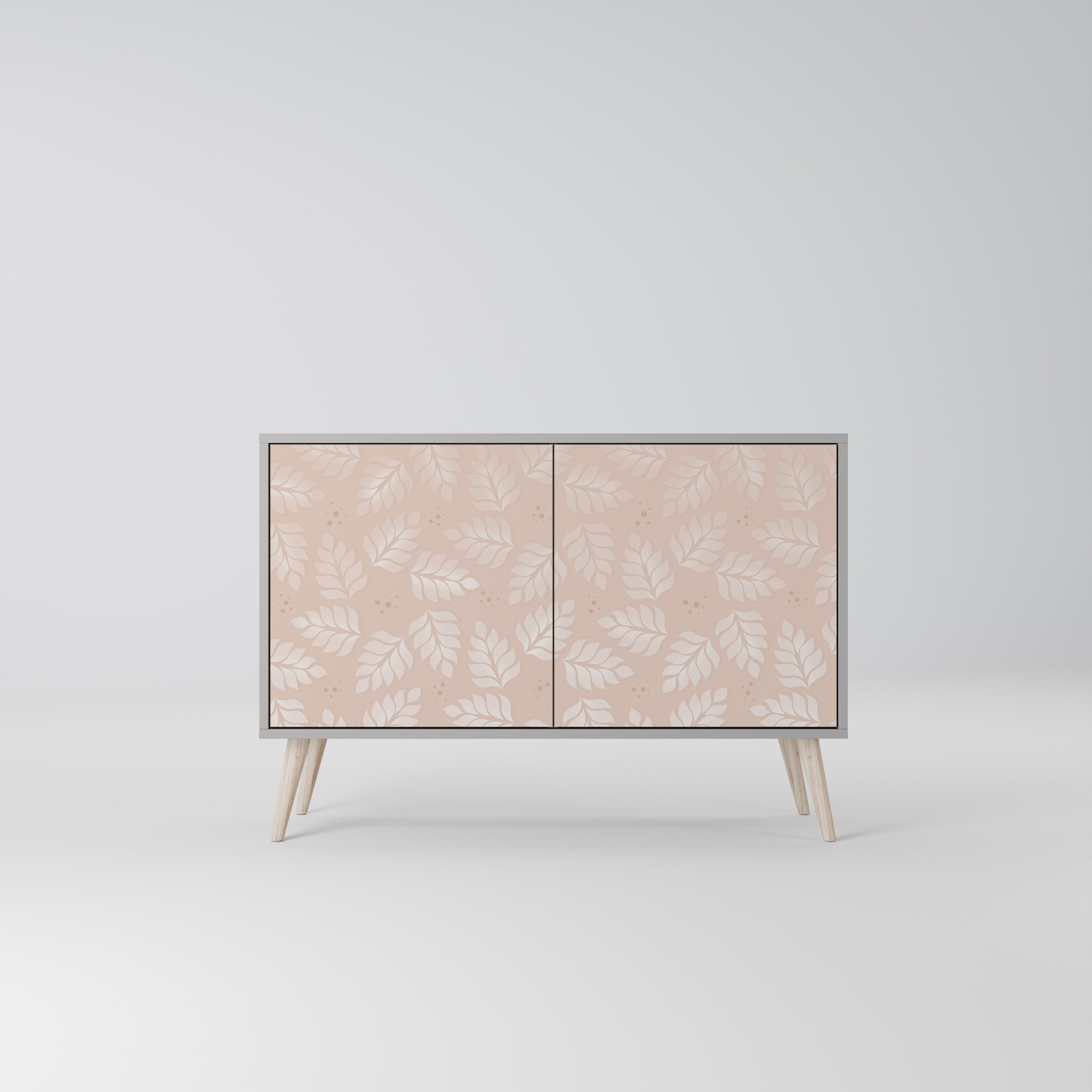LEAVES ON BEIGE 2-Door Sideboard