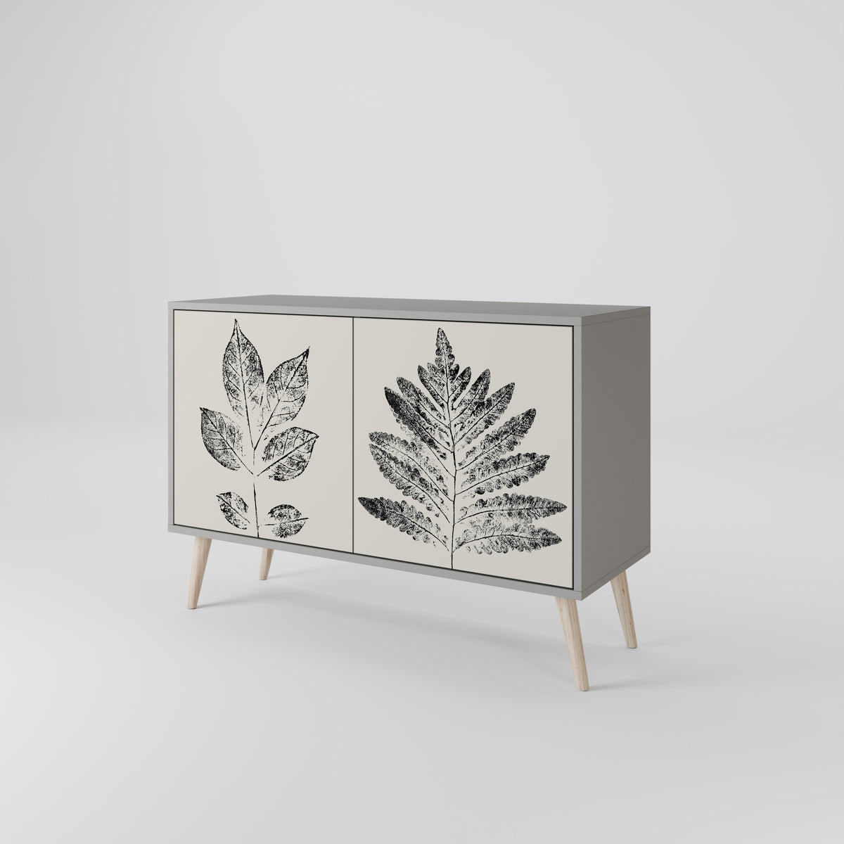 LEAFY STAMPS Μπουφές 2-θυρών