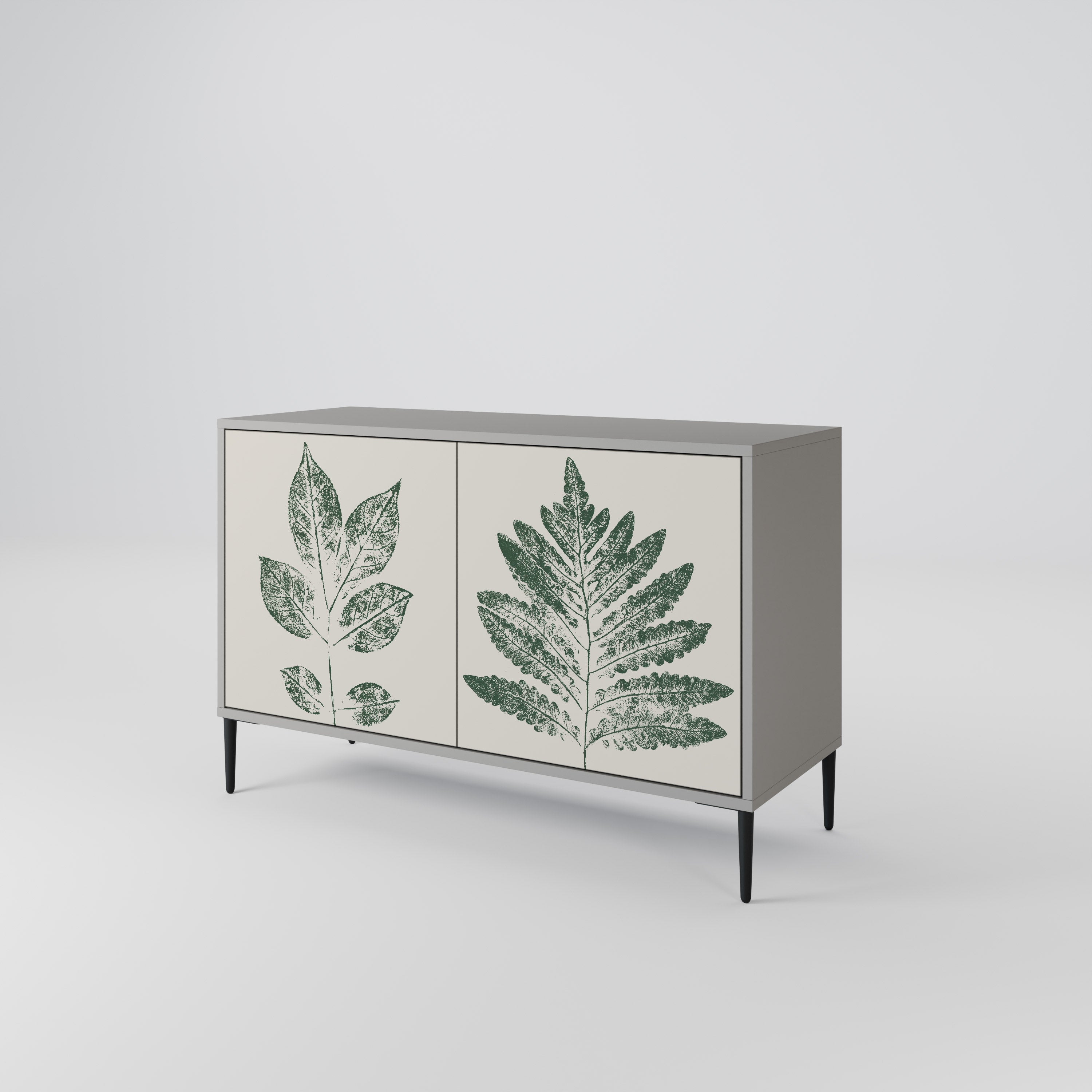 GREEN LEAFY STAMPS 2-Door Sideboard