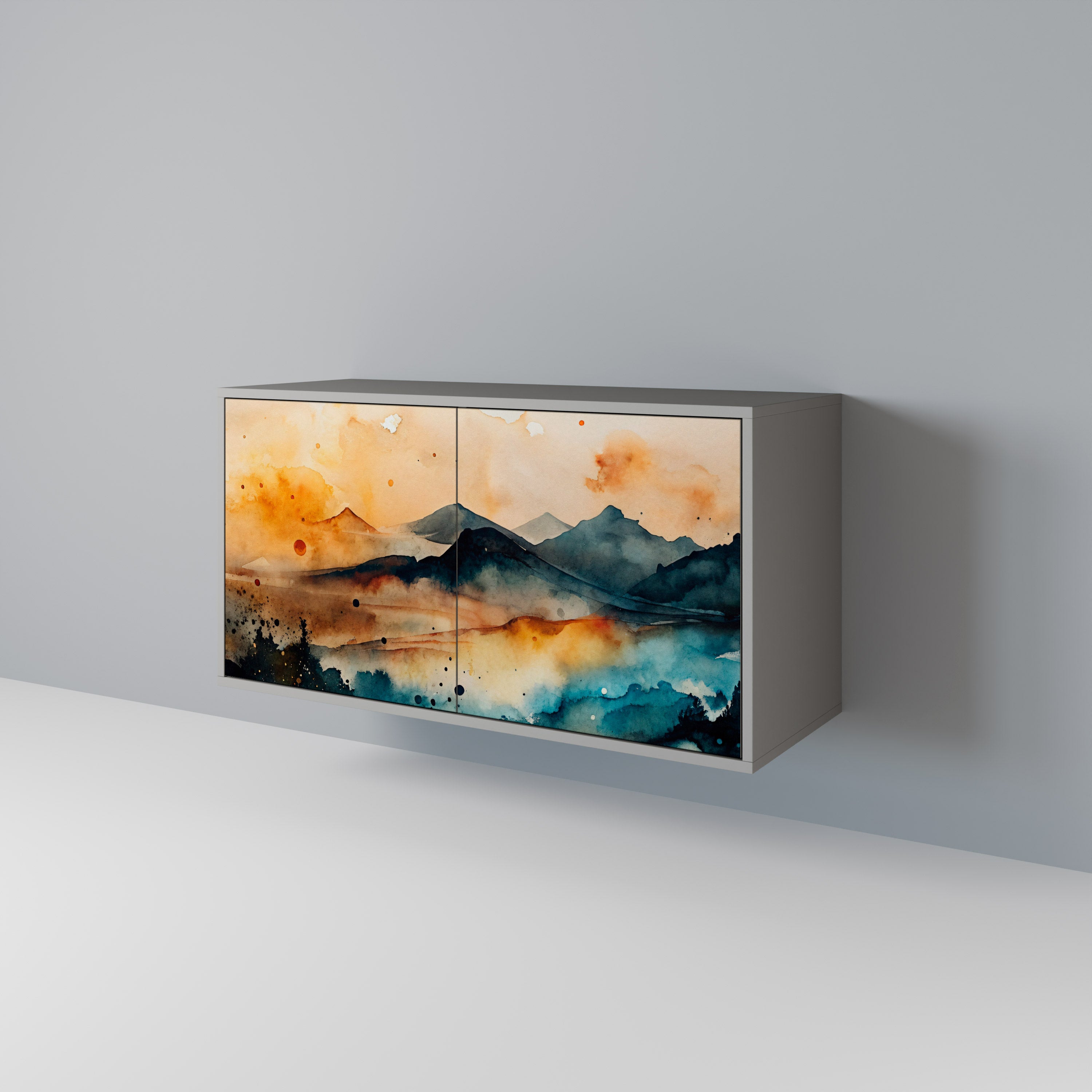 OMINOUS MOUNTAINS 2-Door Sideboard