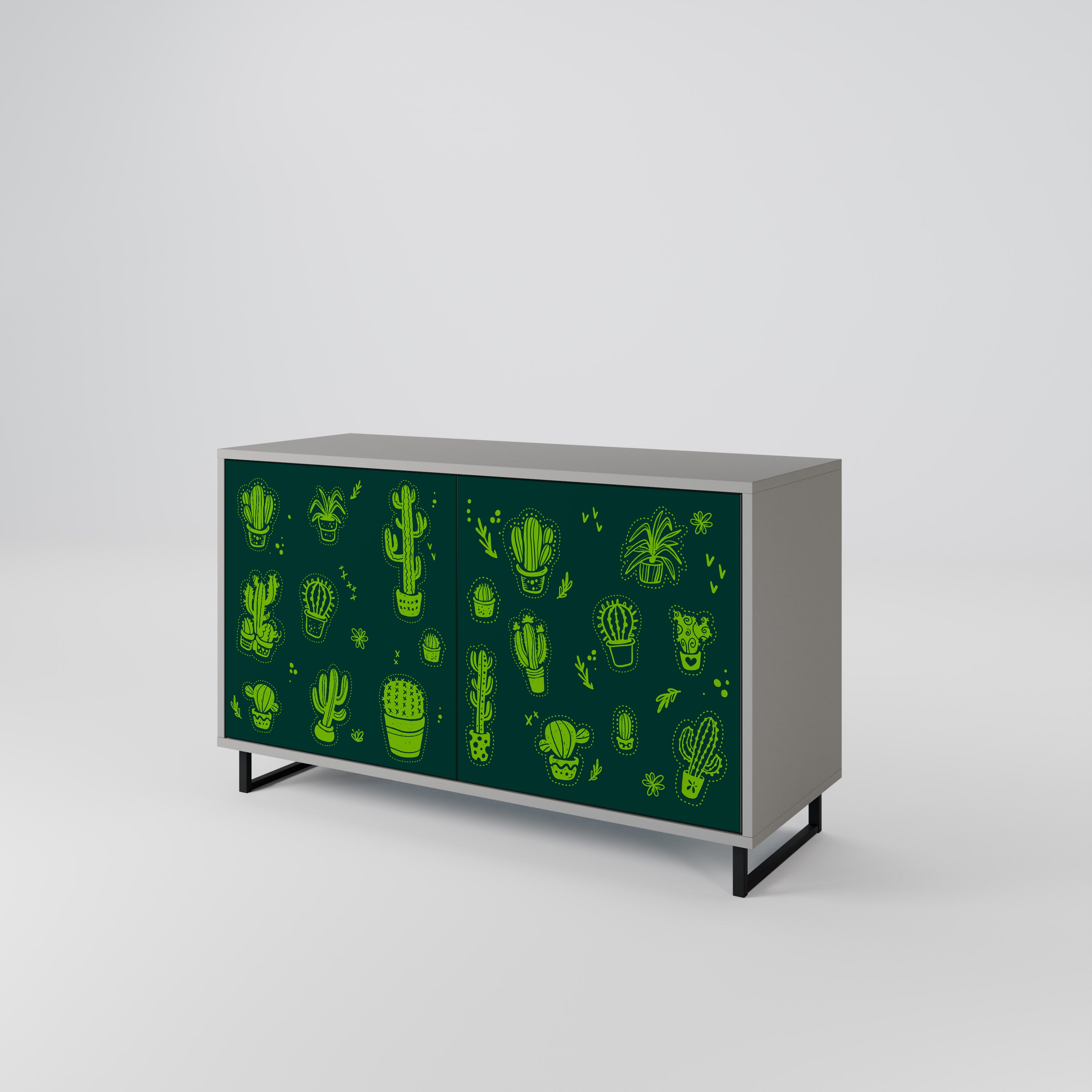 DESERT GREEN 2-Door Sideboard