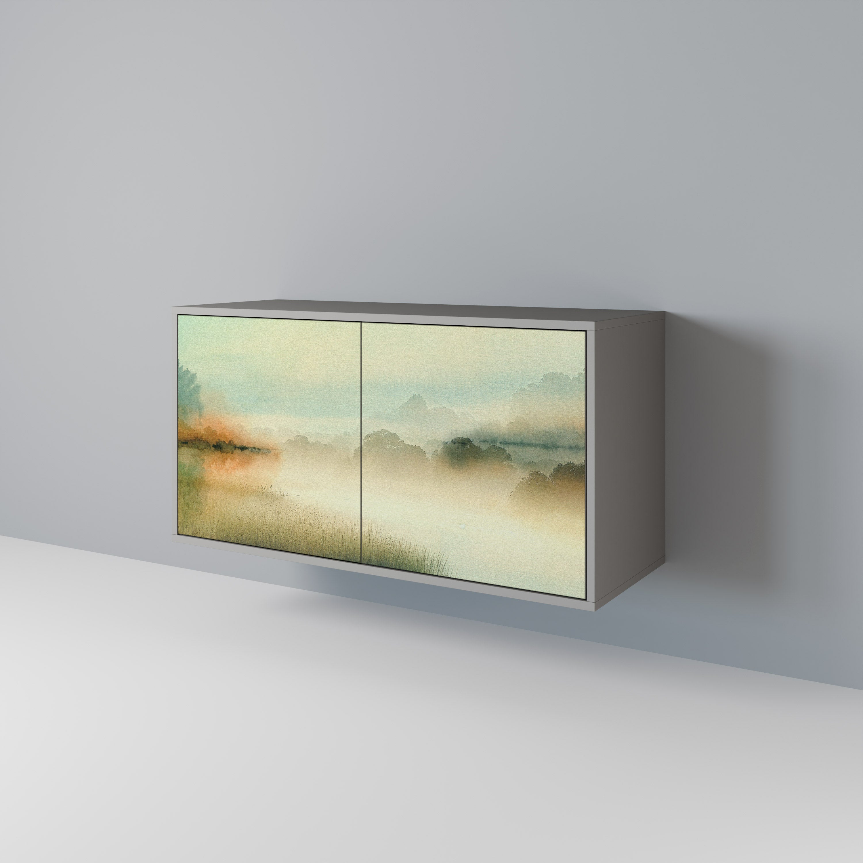 MORNING BY THE LAKE 2-Door Sideboard