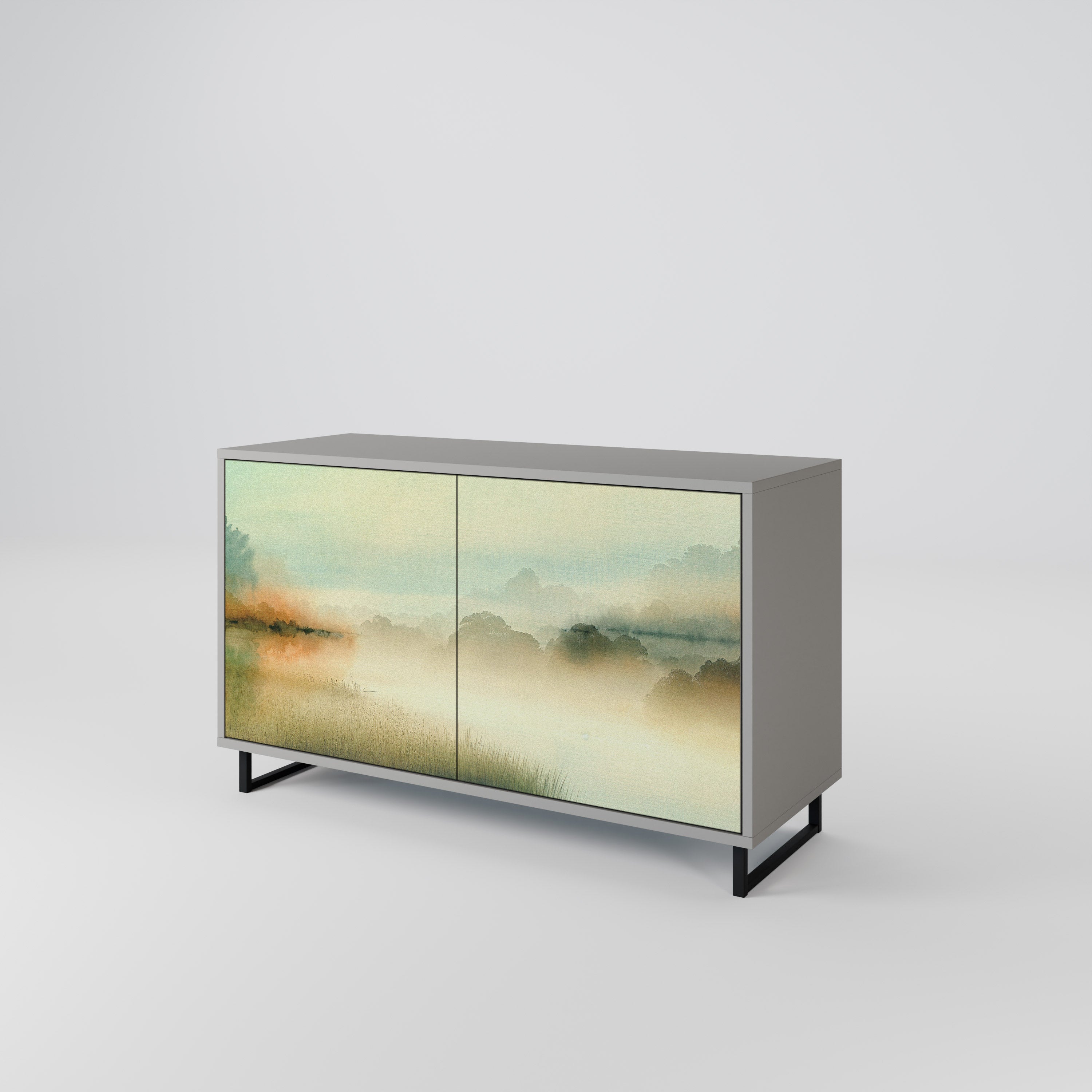 MORNING BY THE LAKE 2-Door Sideboard