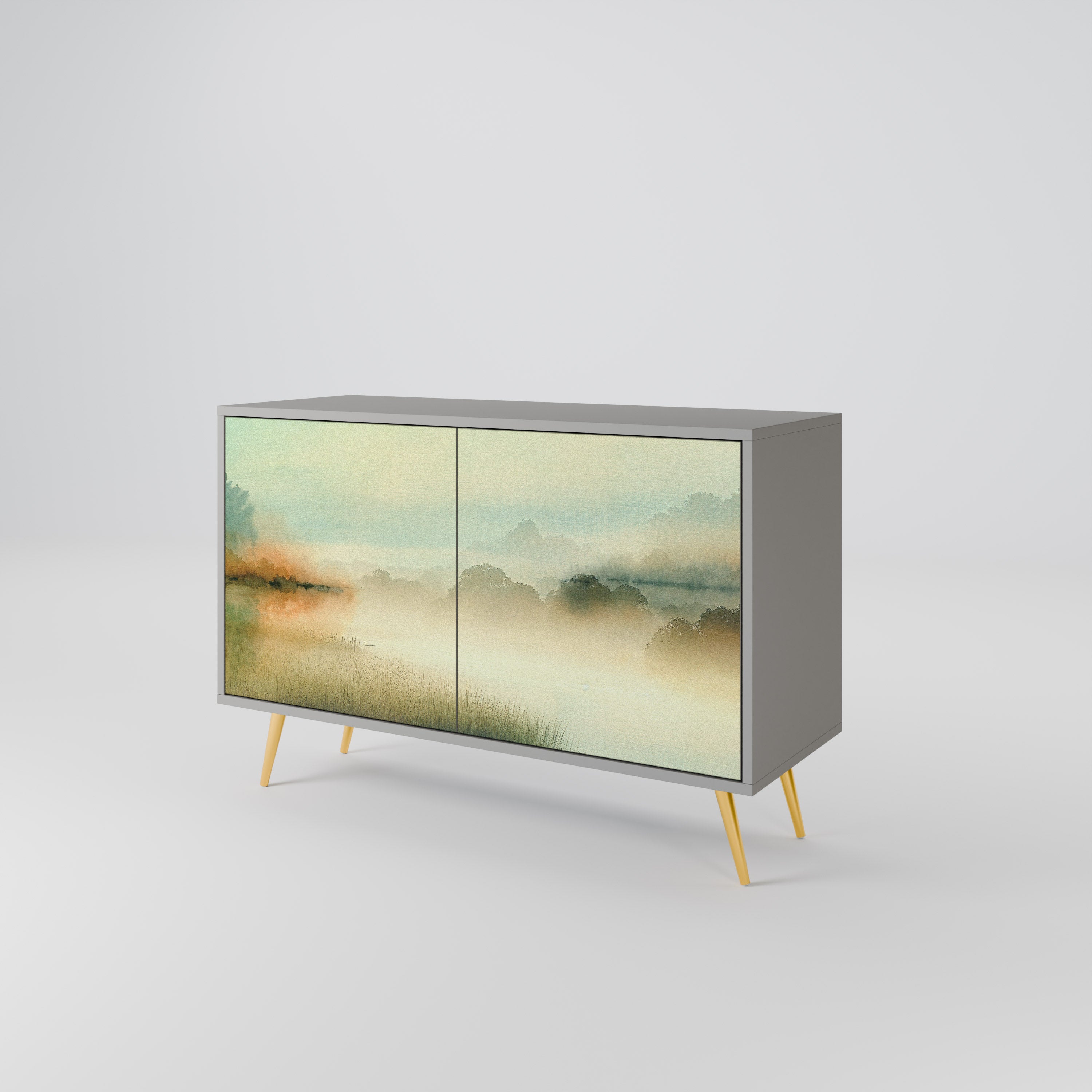 MORNING BY THE LAKE 2-Door Sideboard