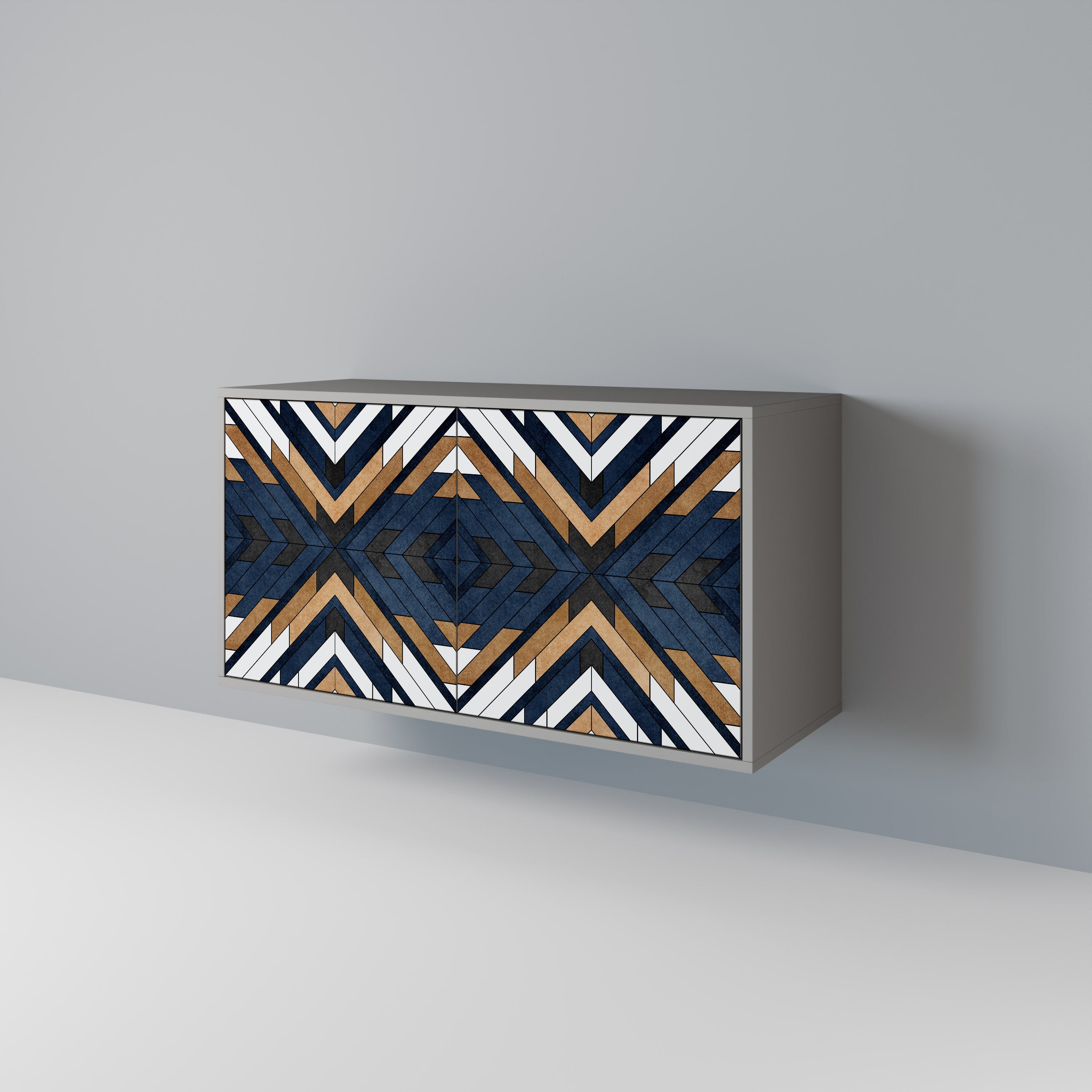 ARTFUL GEOMETRY 2-Door Sideboard