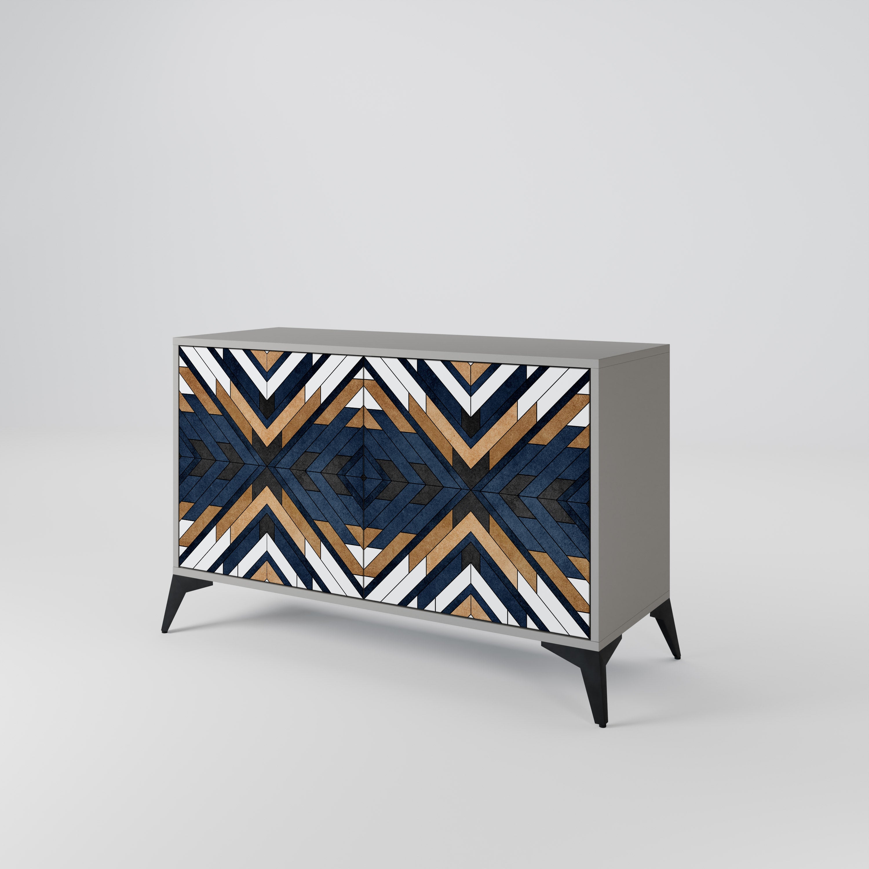 ARTFUL GEOMETRY 2-Door Sideboard