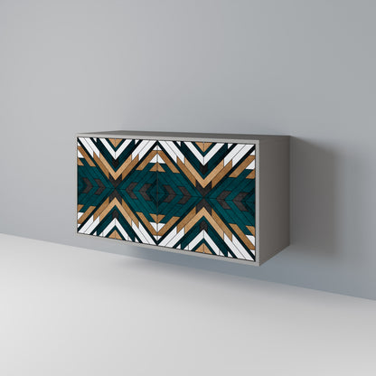 ARTISTIC GEOMETRY 2-Door Sideboard