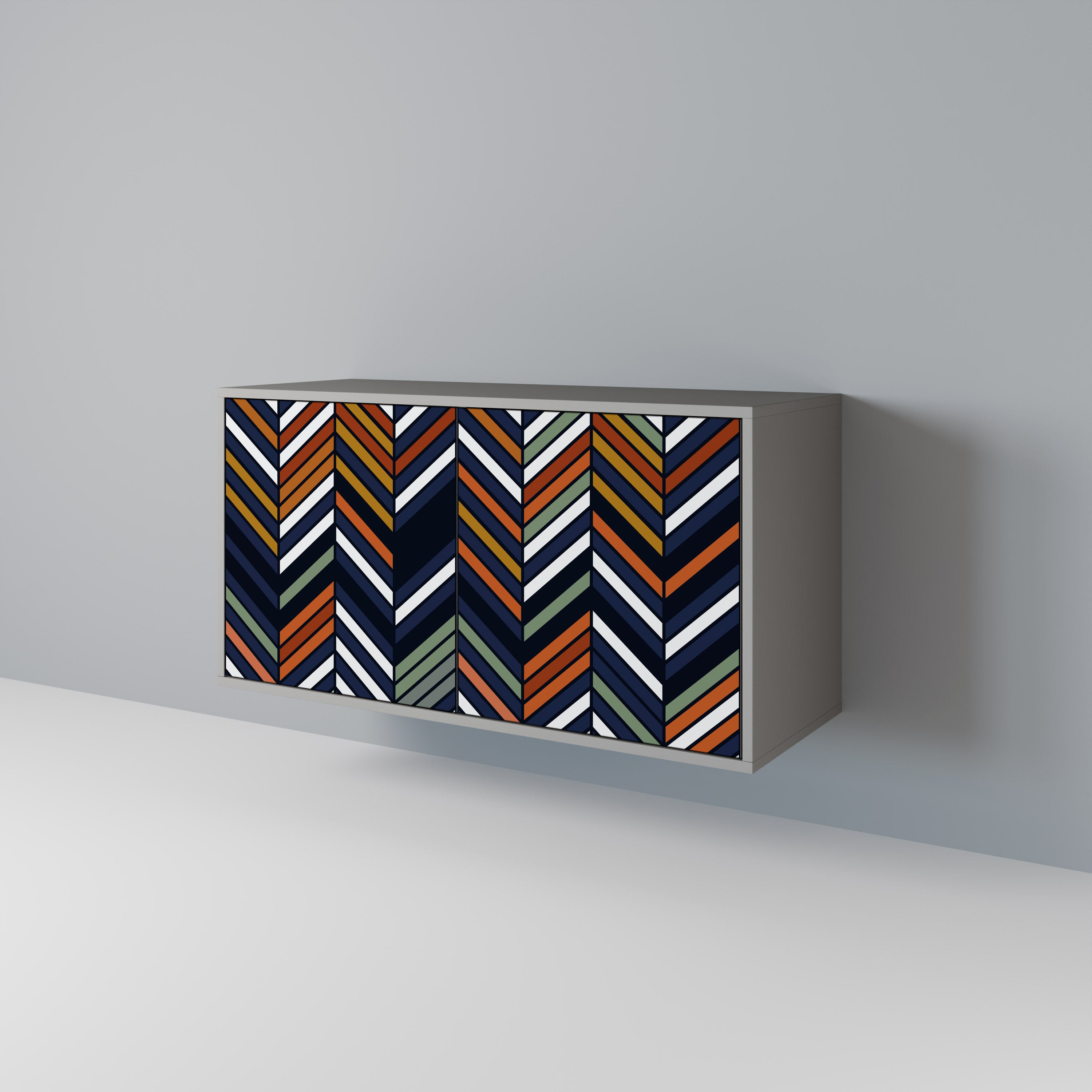 VIBRANT PATCHWORK 2-Door Sideboard