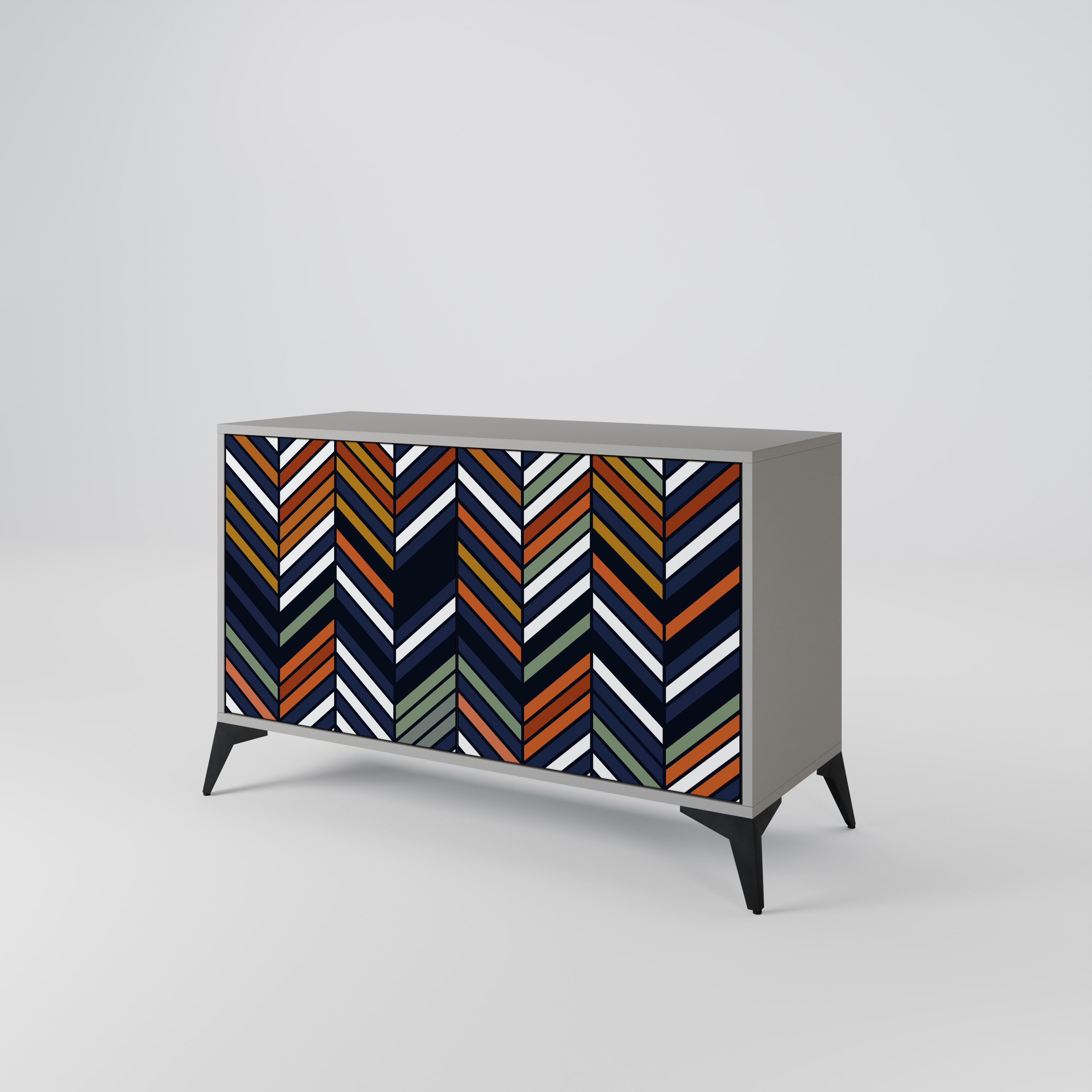 VIBRANT PATCHWORK 2-Door Sideboard