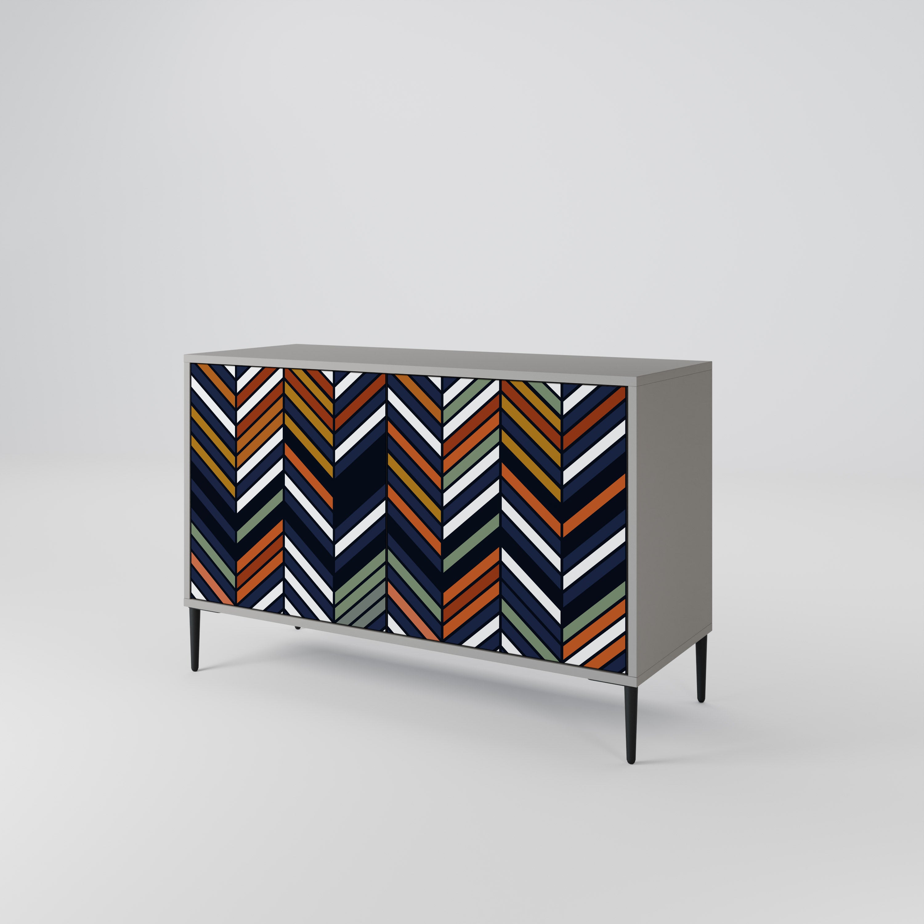 VIBRANT PATCHWORK 2-Door Sideboard