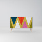 COLORFUL TRIANGLES 2-Door Sideboard