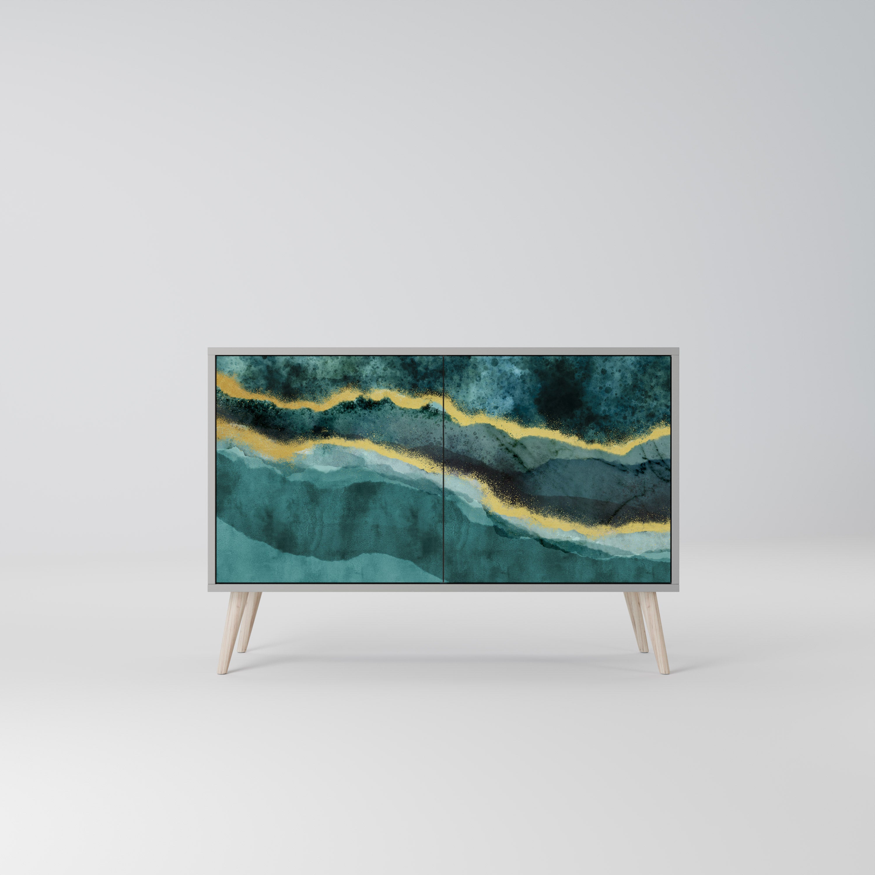 GOLDRUSH ODYSSEY Aparador de 2 Puertas