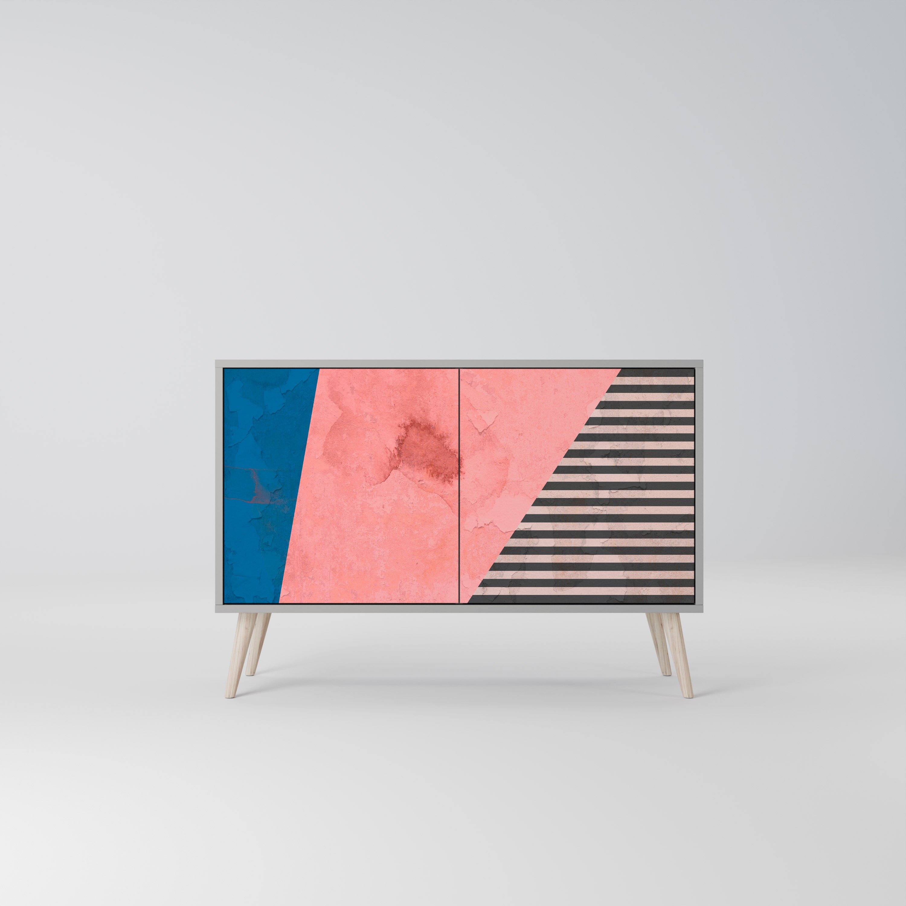 GLAMOROUS STRIPE Aparador de 2 Portas