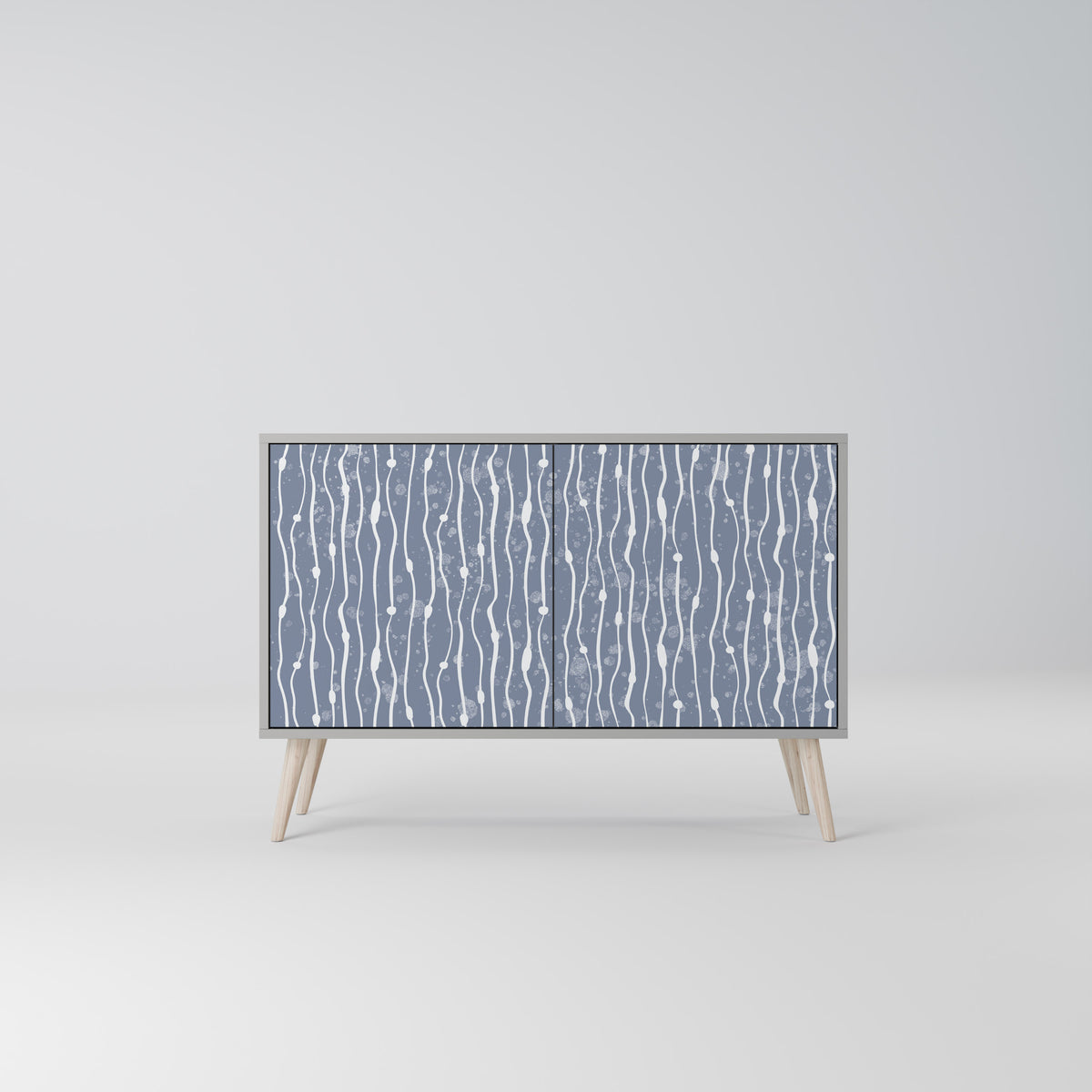 GRAPHITE RAIN 2-türiges Sideboard