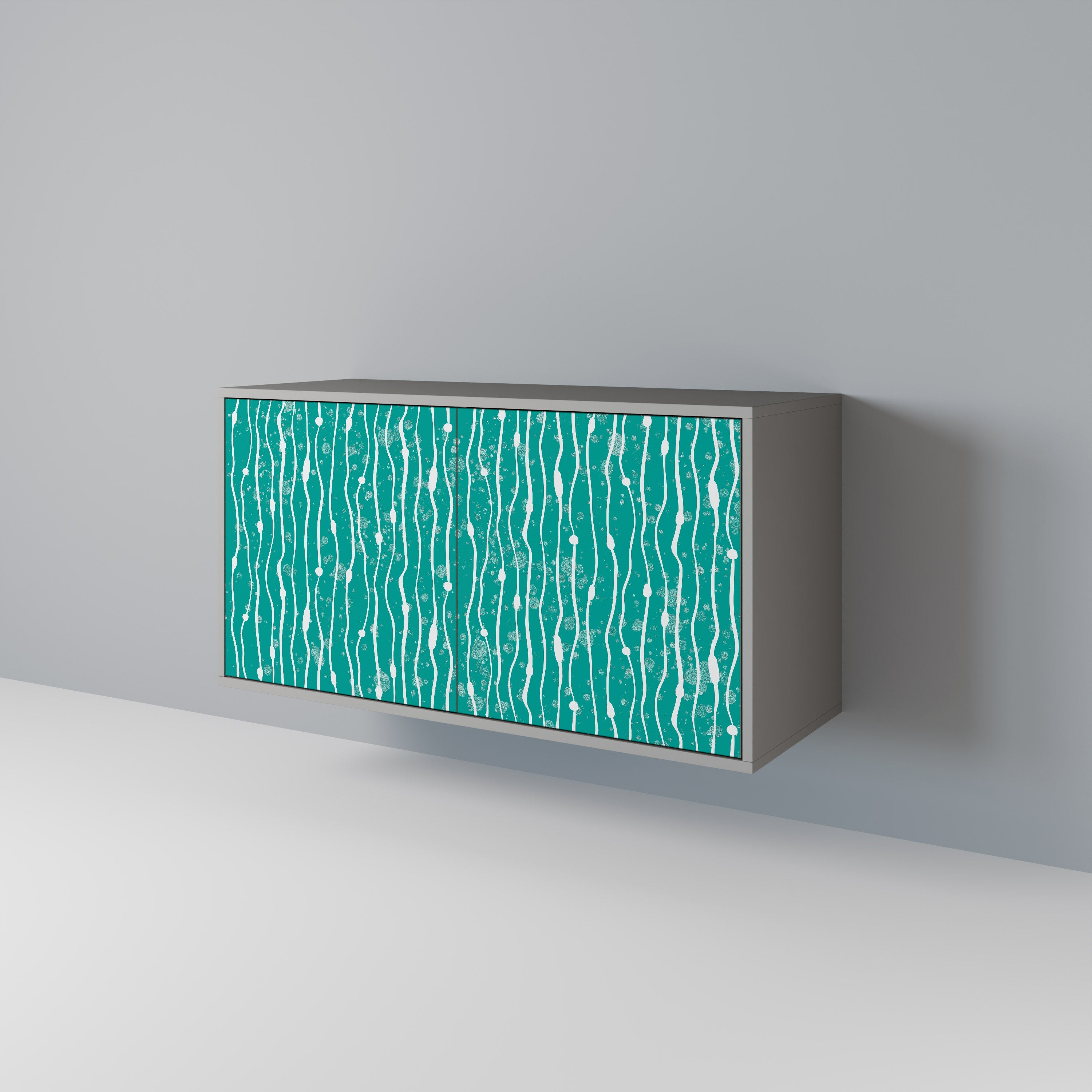 TURQUOISE RAIN 2-Door Sideboard