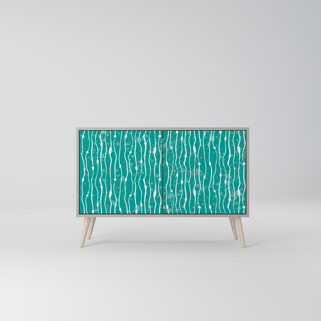 TURQUOISE RAIN 2-Door Sideboard