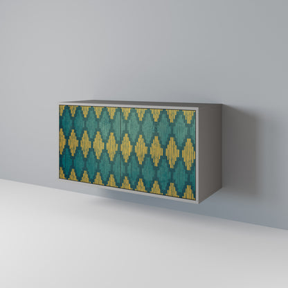 POLYGONS Skänk med två dörrar