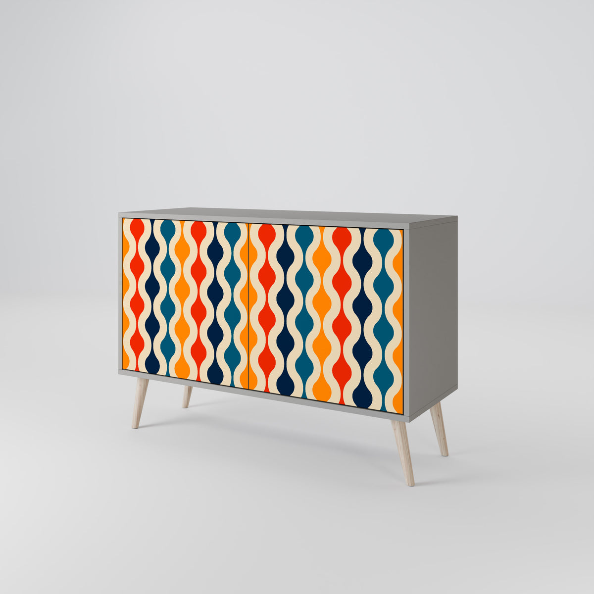 COLORFUL NOSTALGIA 2-türiges Sideboard