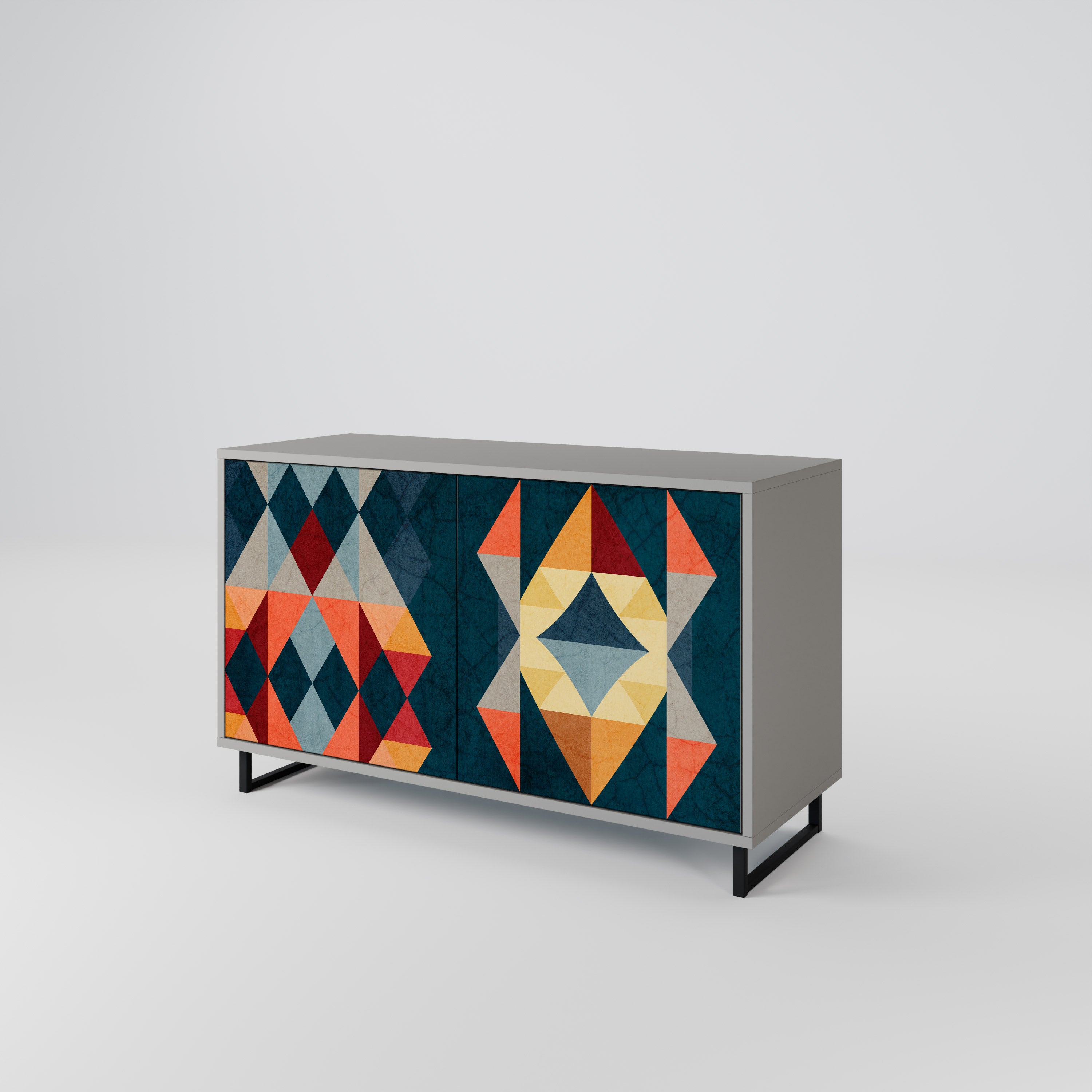 CRACKED ILLUSION 2-Door Sideboard