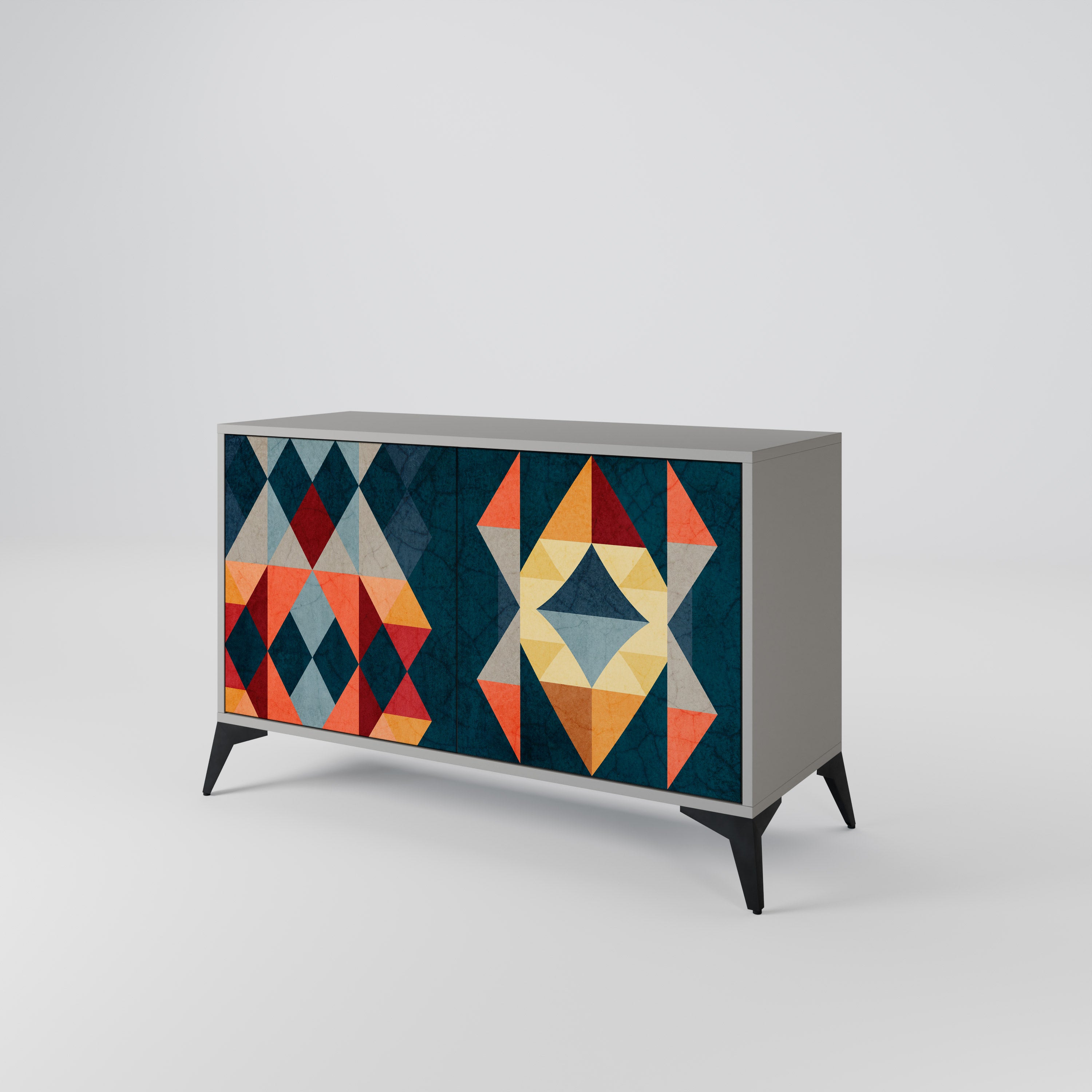 CRACKED ILLUSION 2-Door Sideboard