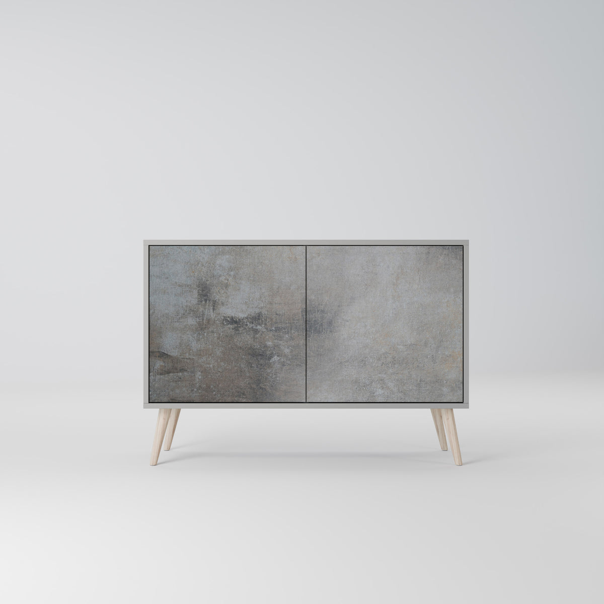CONCRETE WALL Μπουφές 2-θυρών