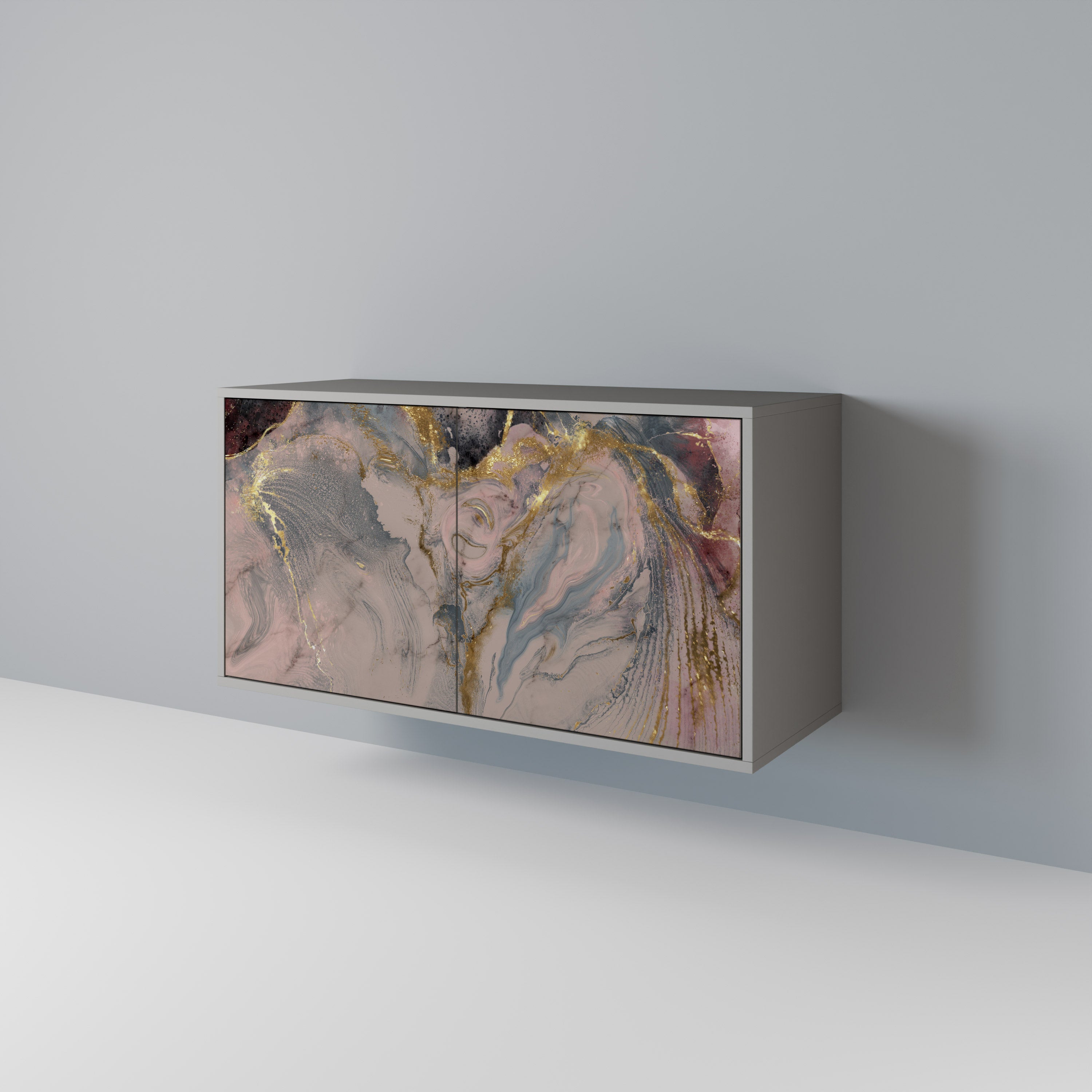 GILDED SWIRLS 2-Door Sideboard