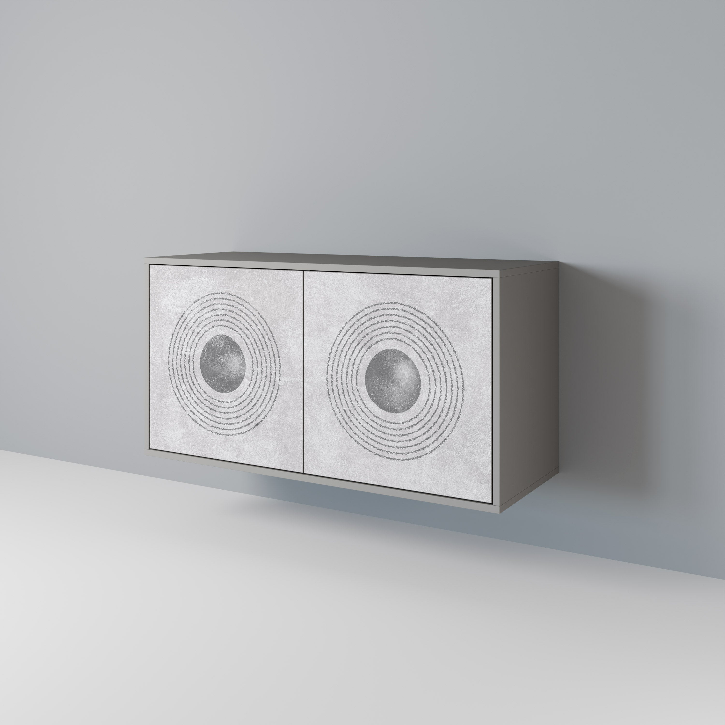 SOLID CIRCLES Aparador de 2 Portas