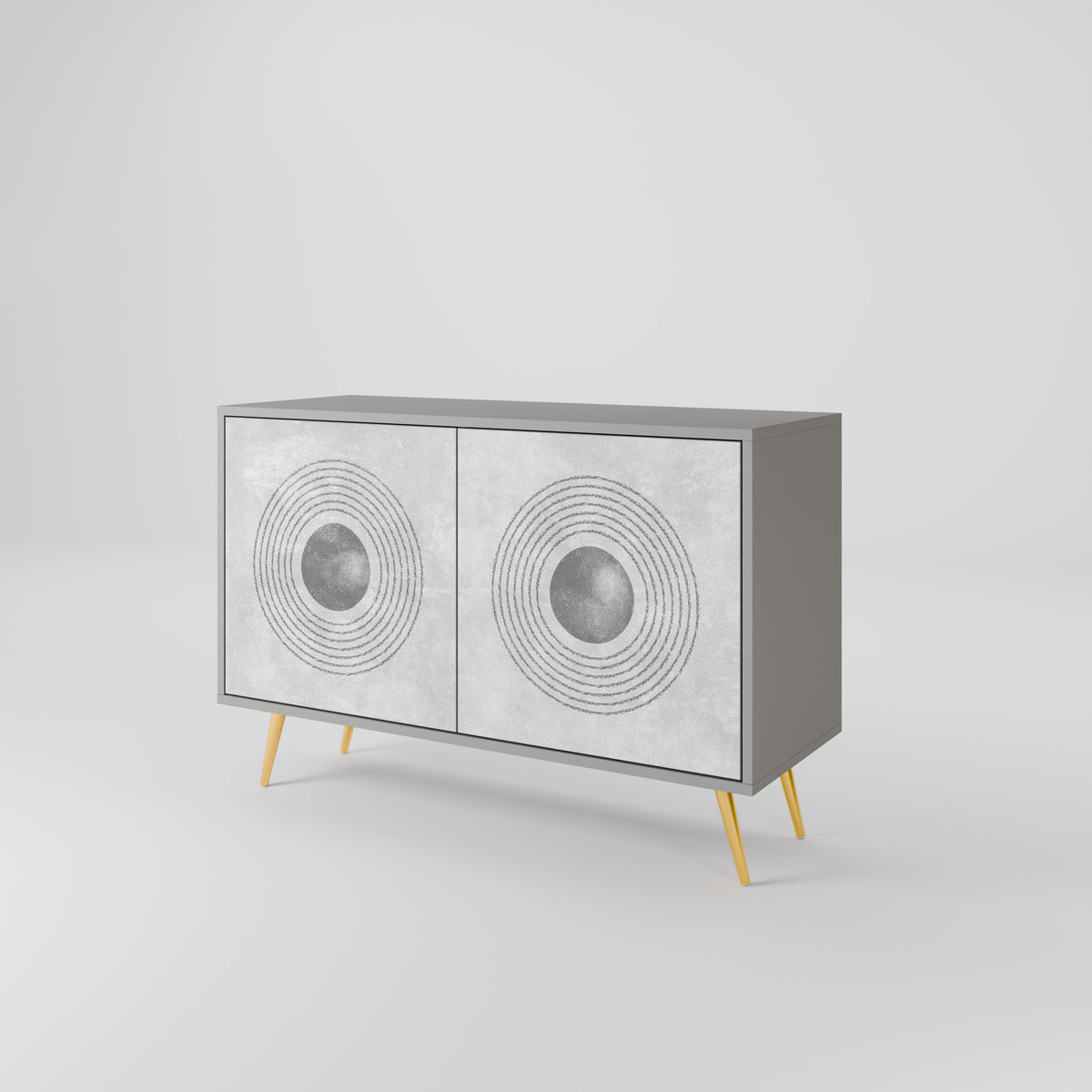 SOLID CIRCLES Μπουφές 2-θυρών