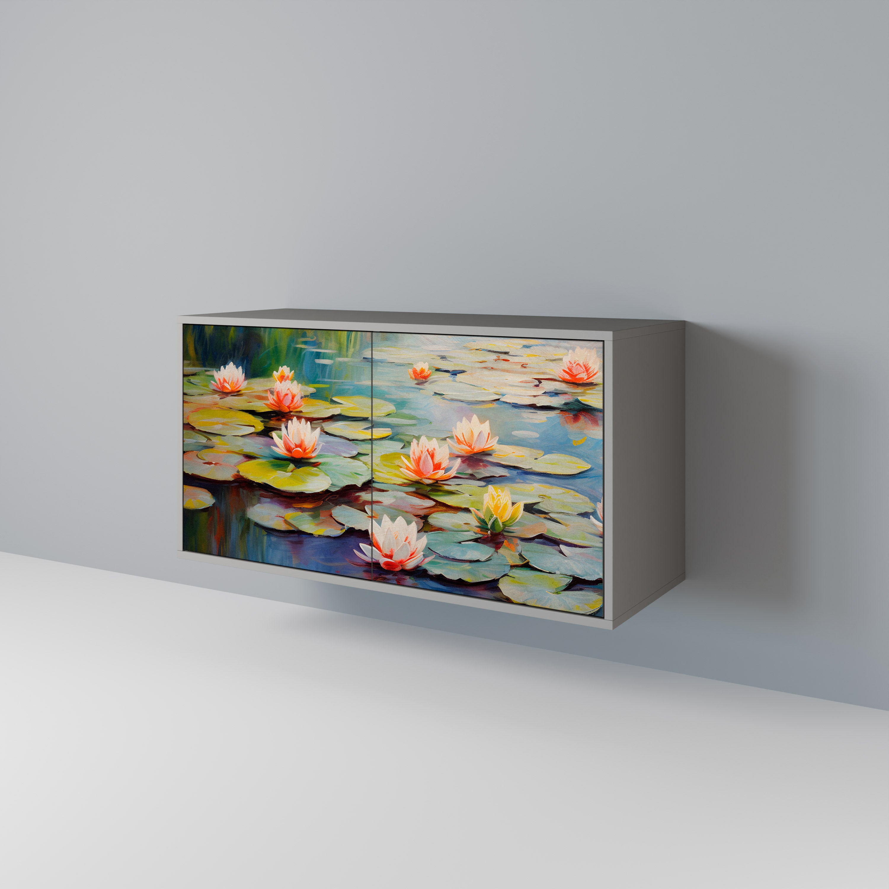 BLOOMING WATERS Aparador de 2 Portas