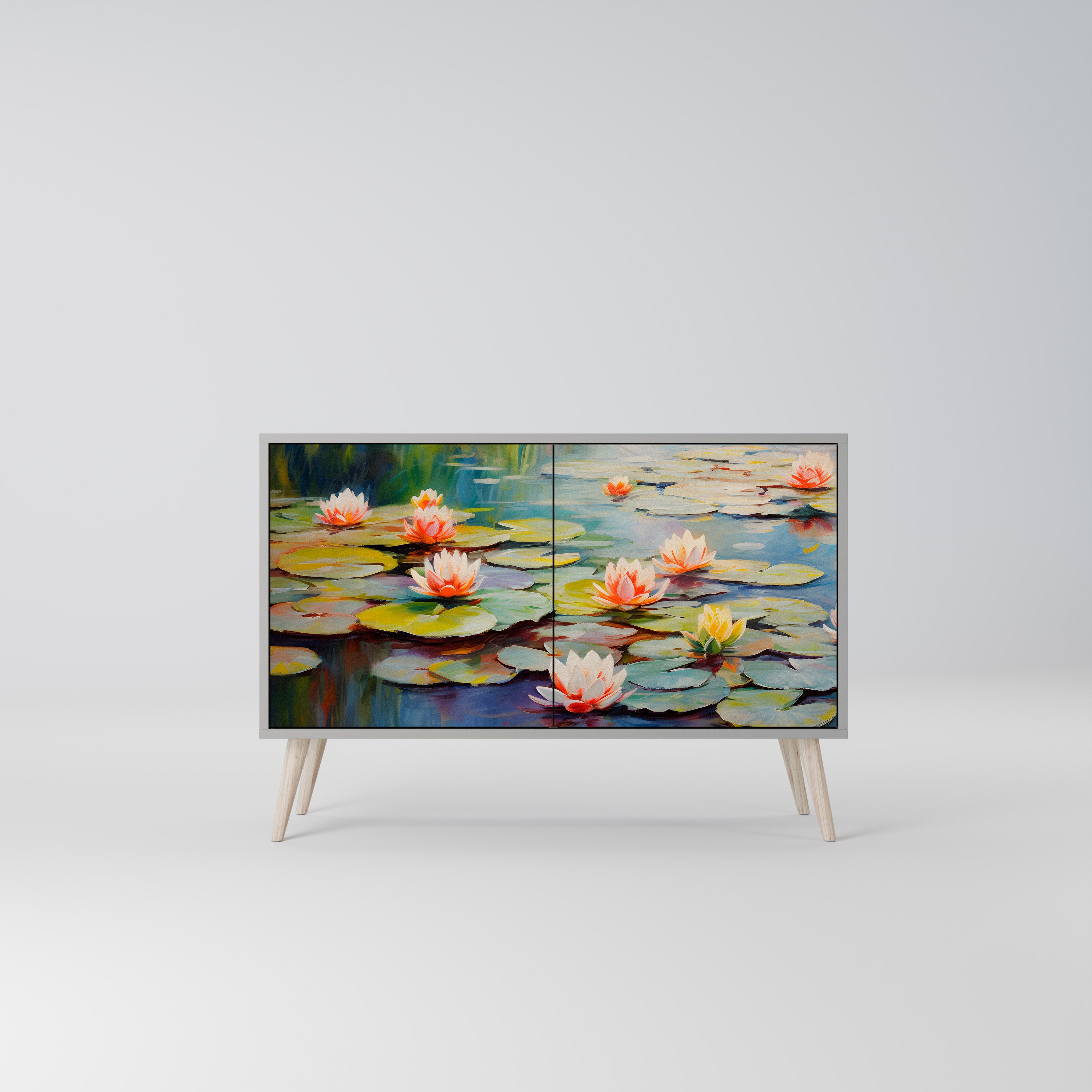 BLOOMING WATERS 2-türiges Sideboard