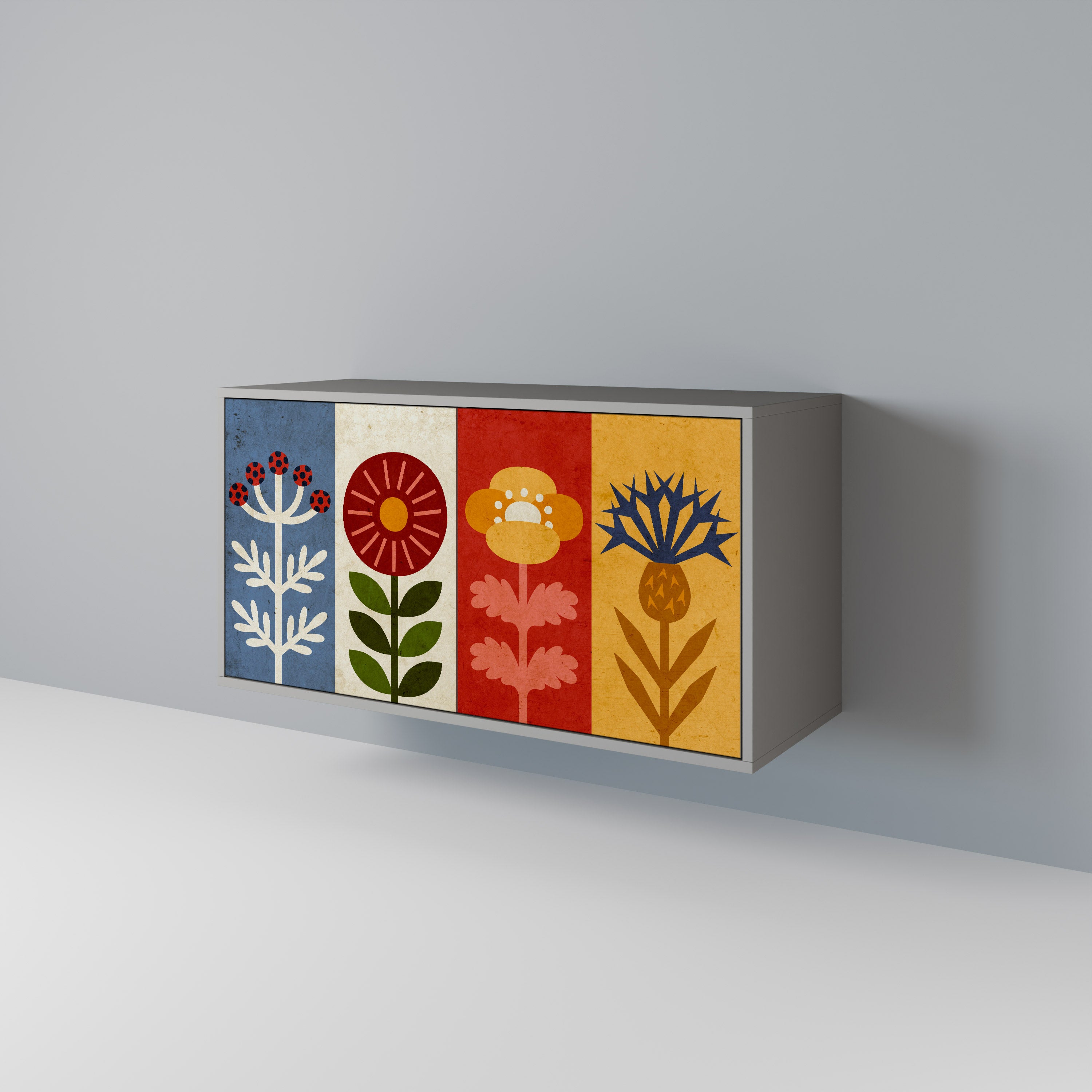 SCANDIC FLOWERET 2-Door Sideboard