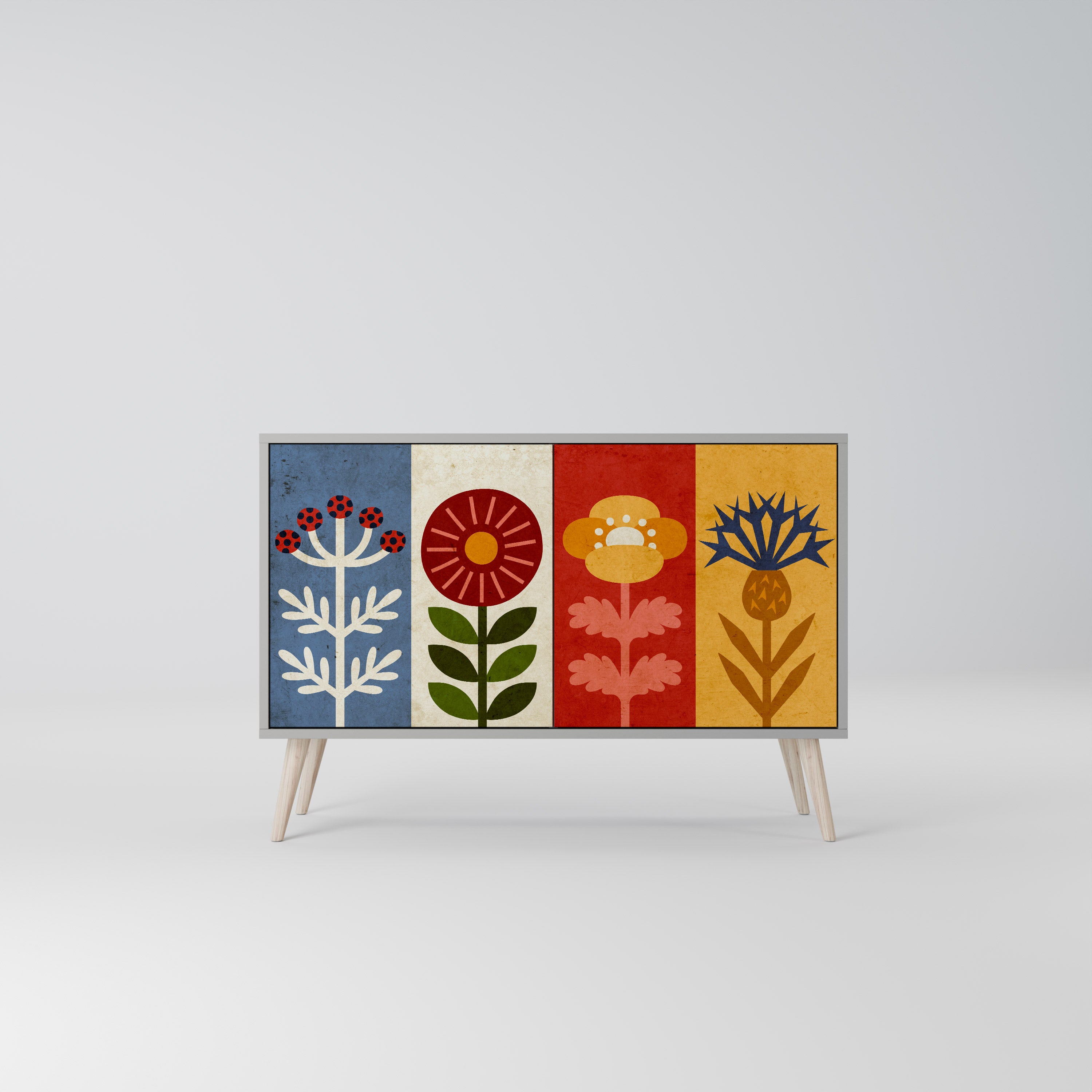 SCANDIC FLOWERET 2-Door Sideboard