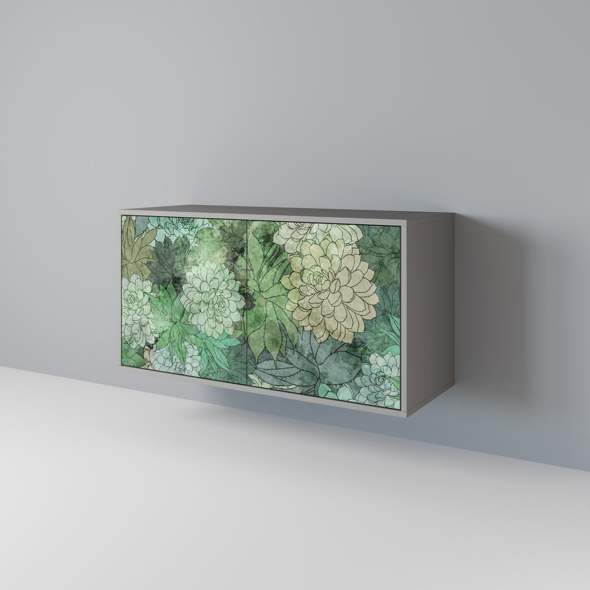 SUCCULENT CLUSTER 2-Door Sideboard
