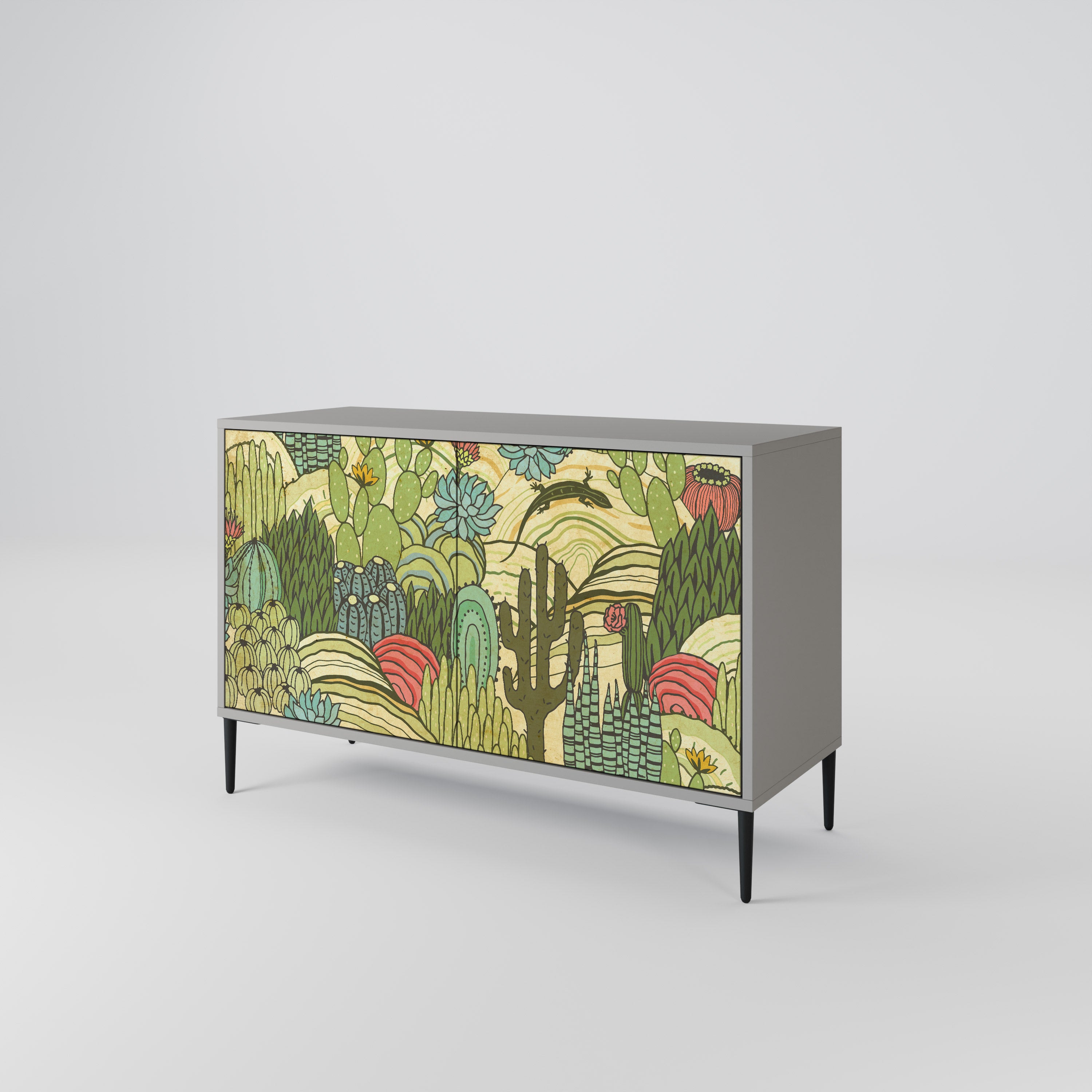 SUCCULENTS KALEIDOSCOPE 2-Door Sideboard