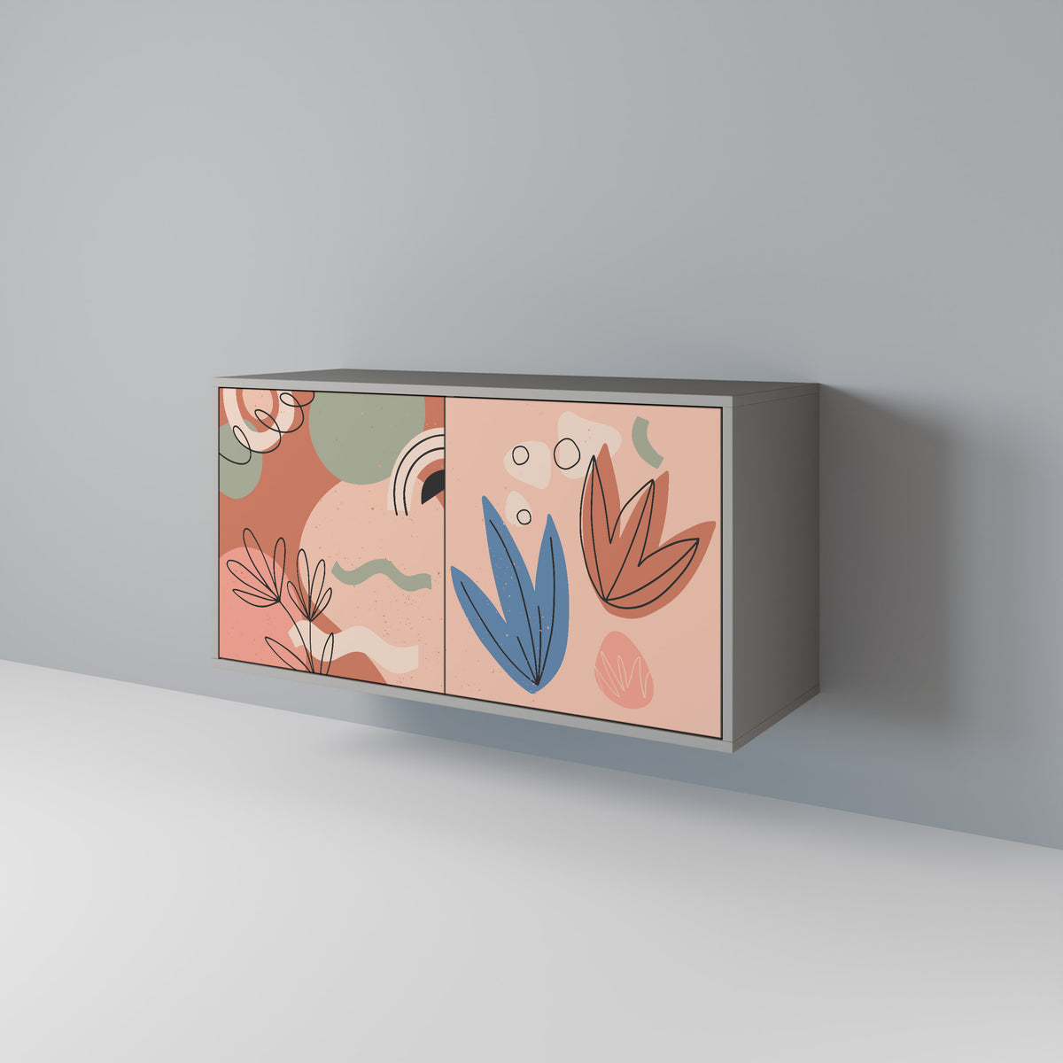 PASTEL DESTINY 2-Door Sideboard