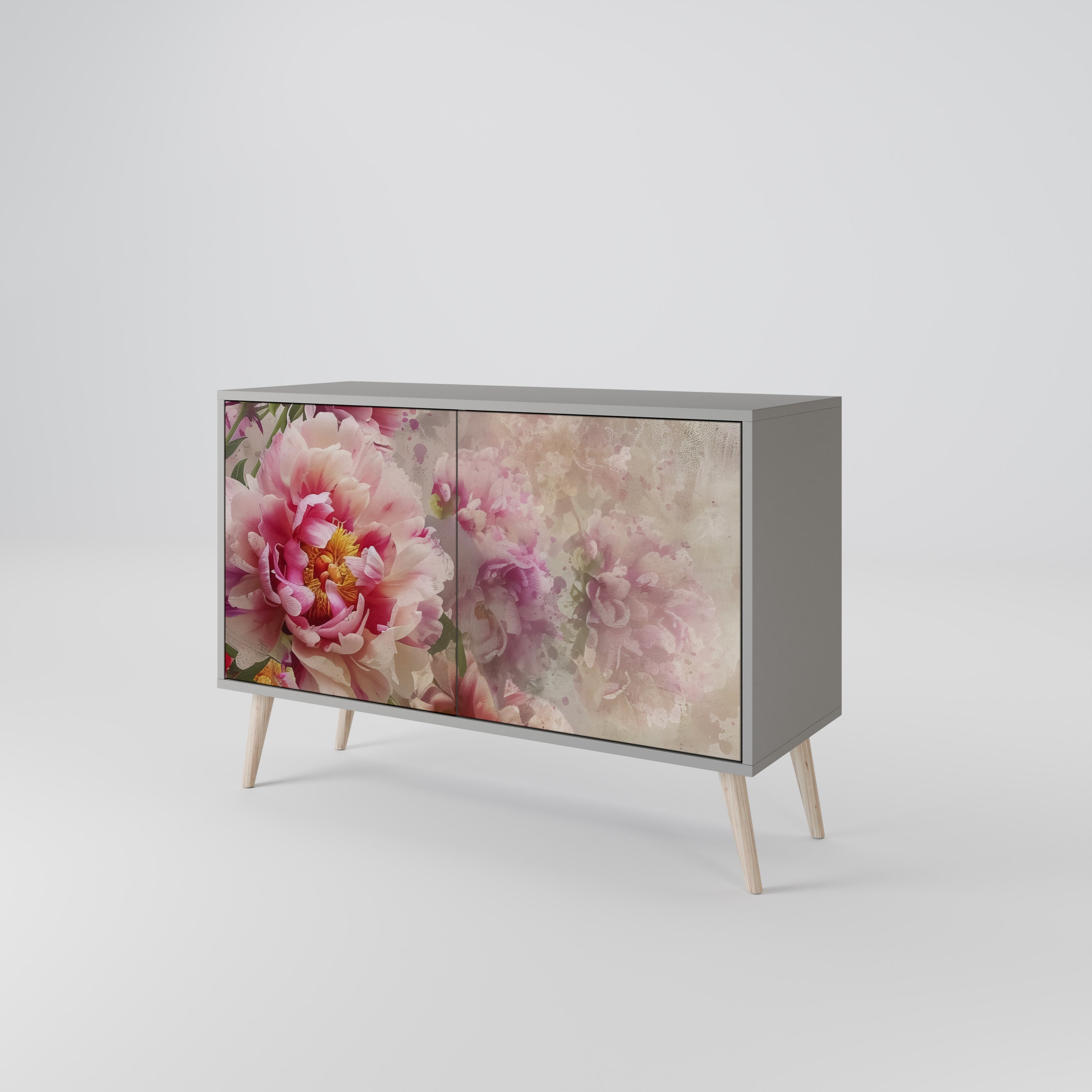 PEONY WHISPER 2-Door Sideboard