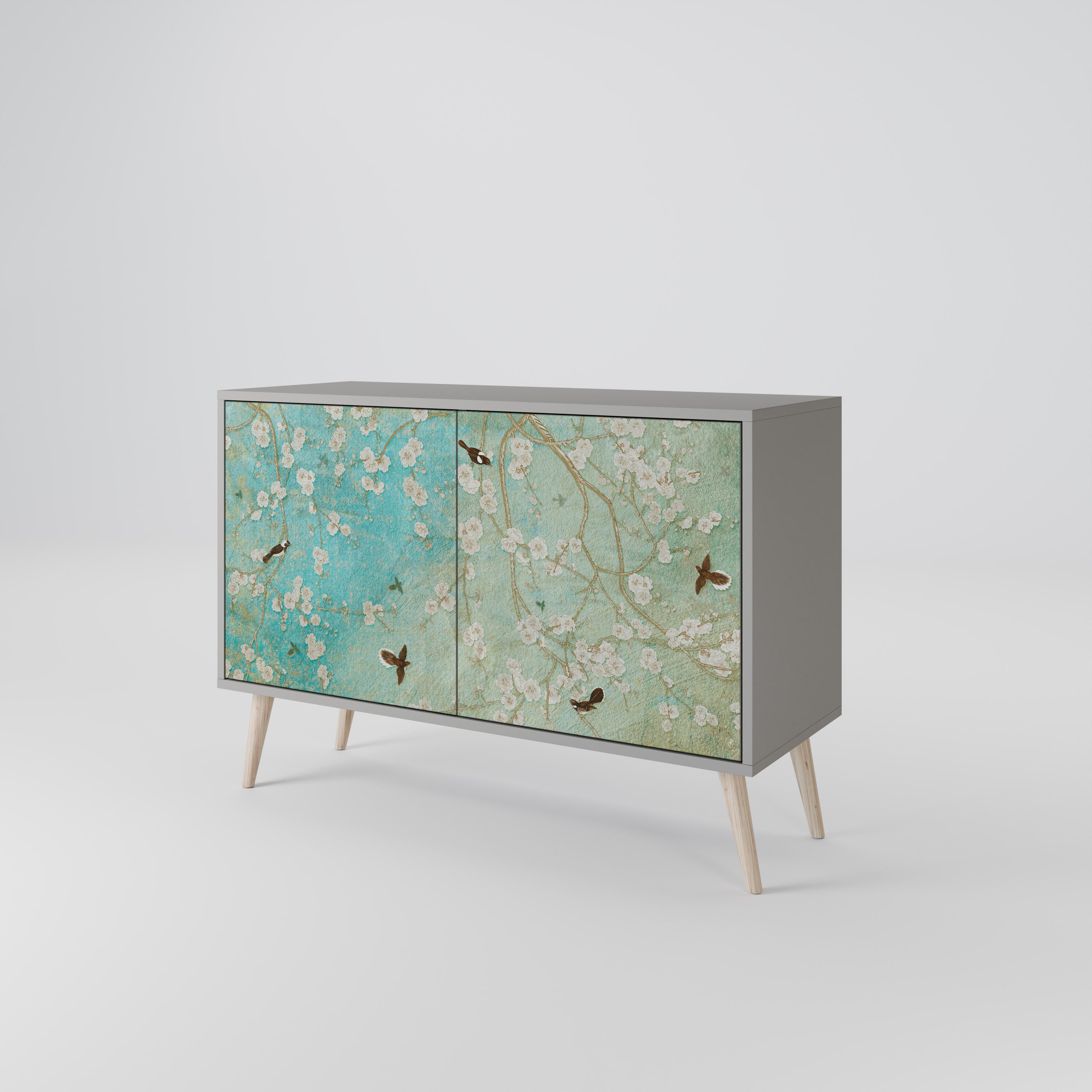 BLOOMING CHARM 2-Door Sideboard