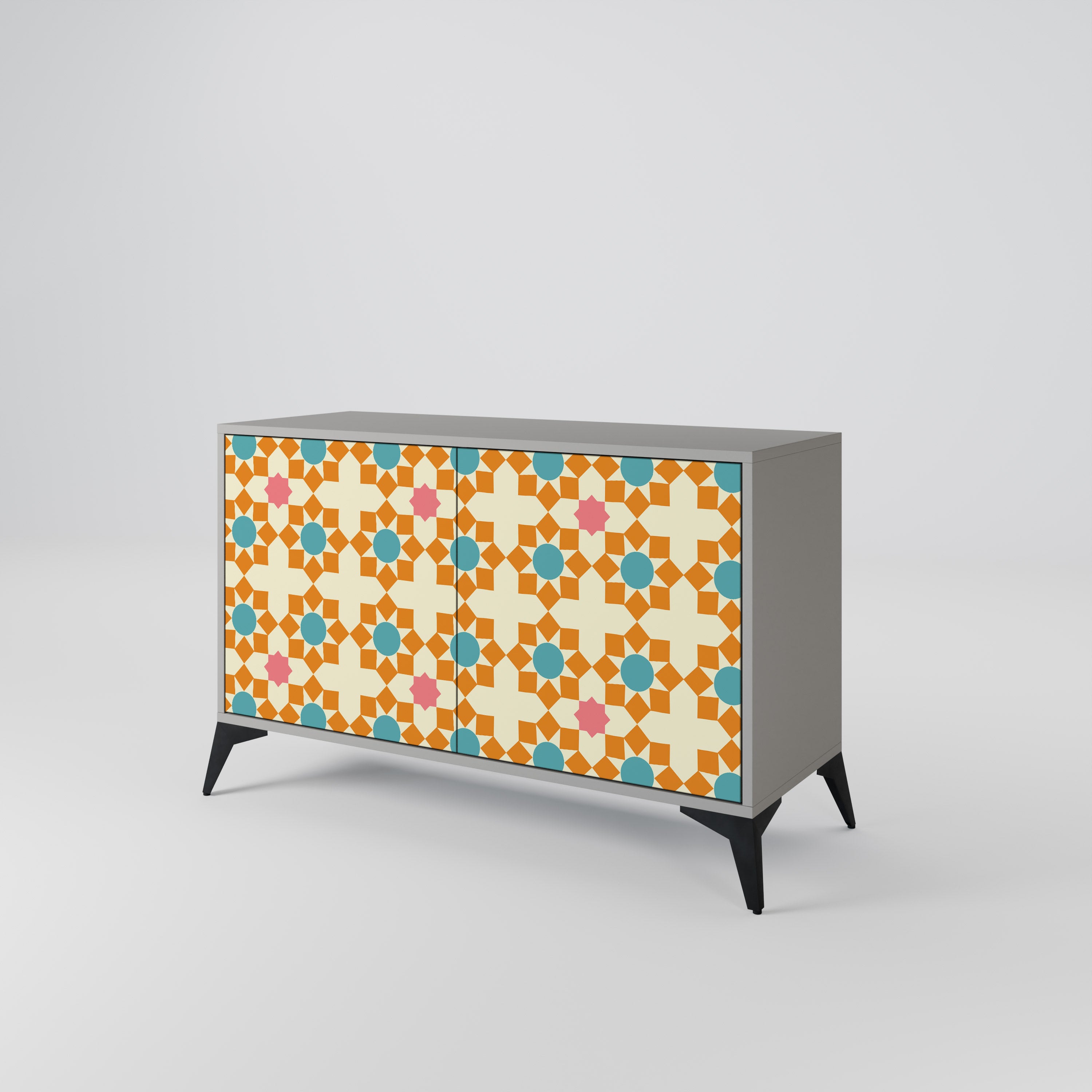 FLORAL DECOR 2-Door Sideboard