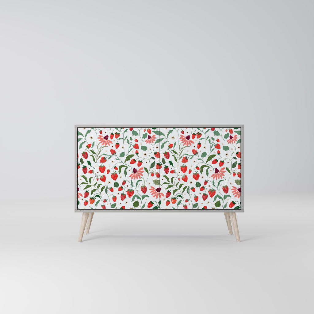 FLOWERS AND STRAWBERRIES 2-türiges Sideboard