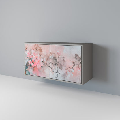 CHERRY BLOSSOM Skänk med två dörrar