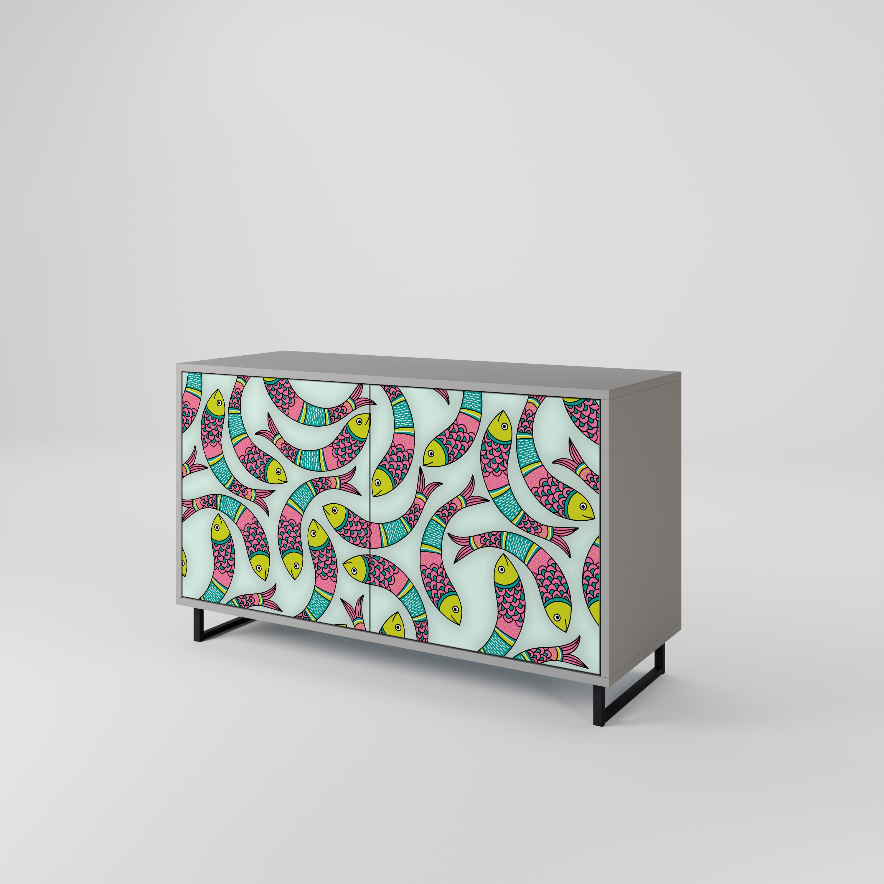 INDIAN FISH 2-Door Sideboard