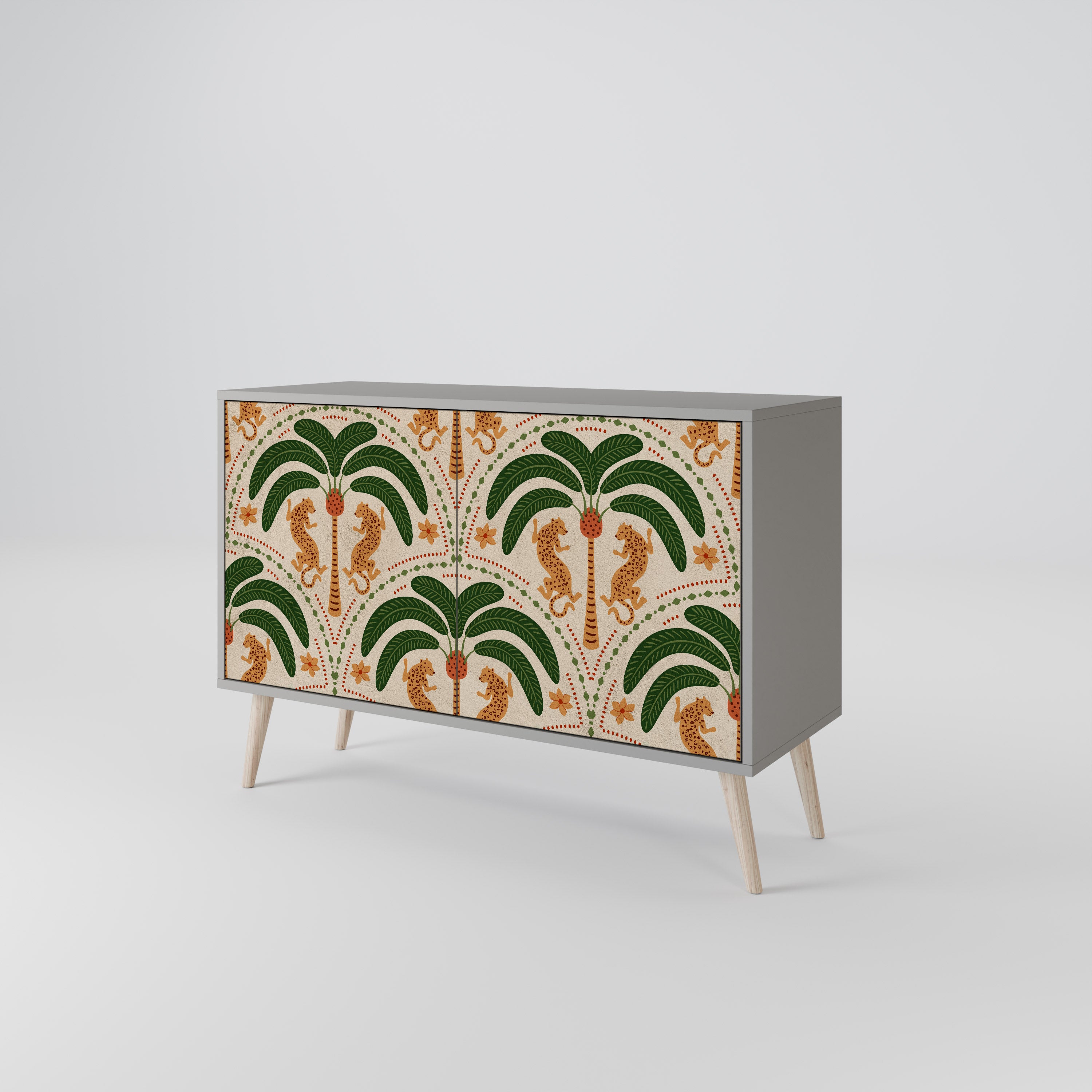 DANCING PREDATORS 2-Door Sideboard