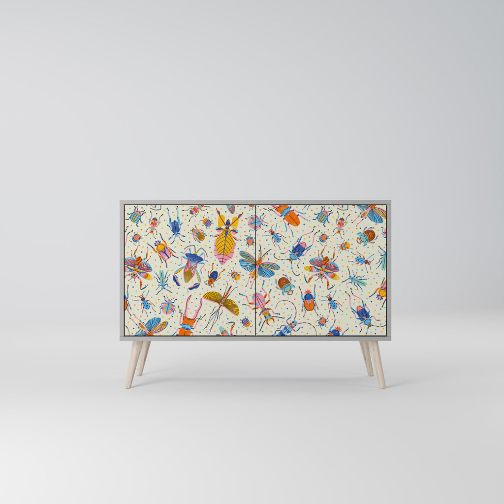 COLORFUL INSECTS 2-Door Sideboard